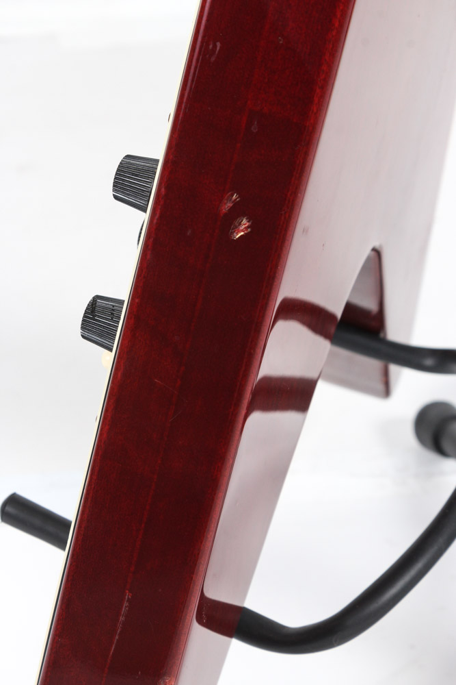 Vintage Ibanez Flying V Style Korina Electric Guitar and Case