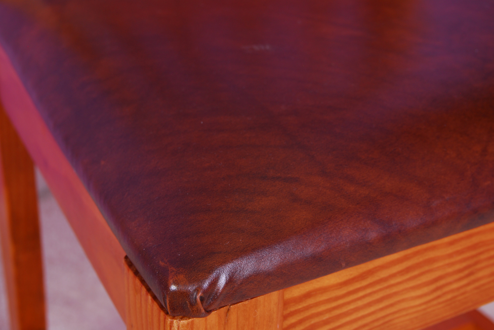 Vintage Vanity Hutch and Chair by Dixie Furniture