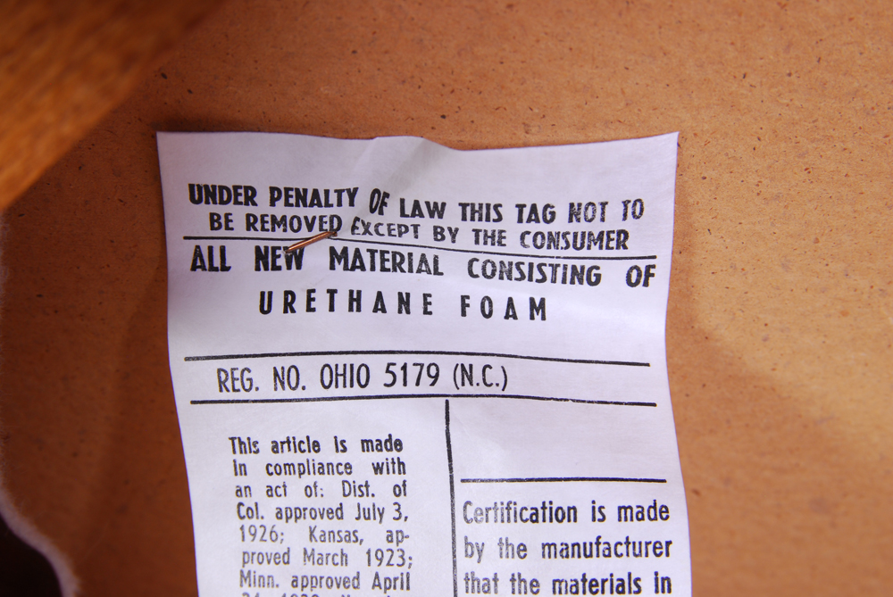 Vintage Vanity Hutch and Chair by Dixie Furniture