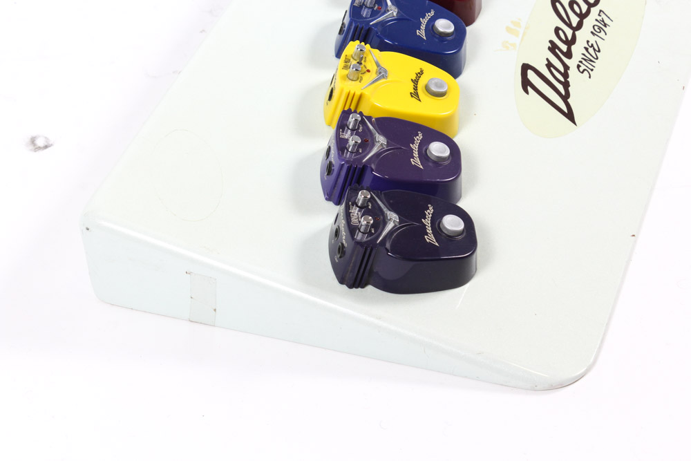 Full Suite of Danelectro Guitar Effect Pedals Store Display