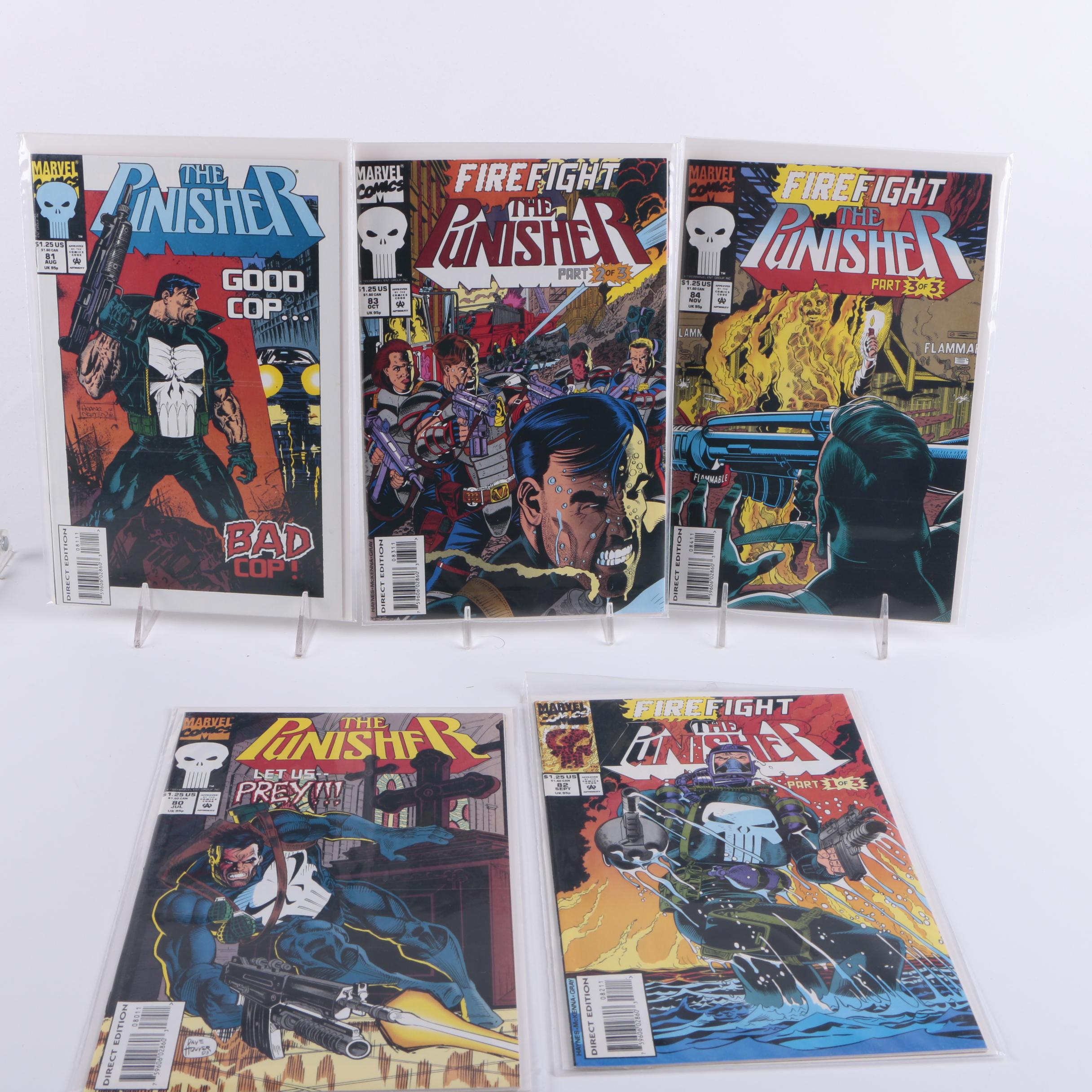 Collection of Modern Age "The Punisher" Comics