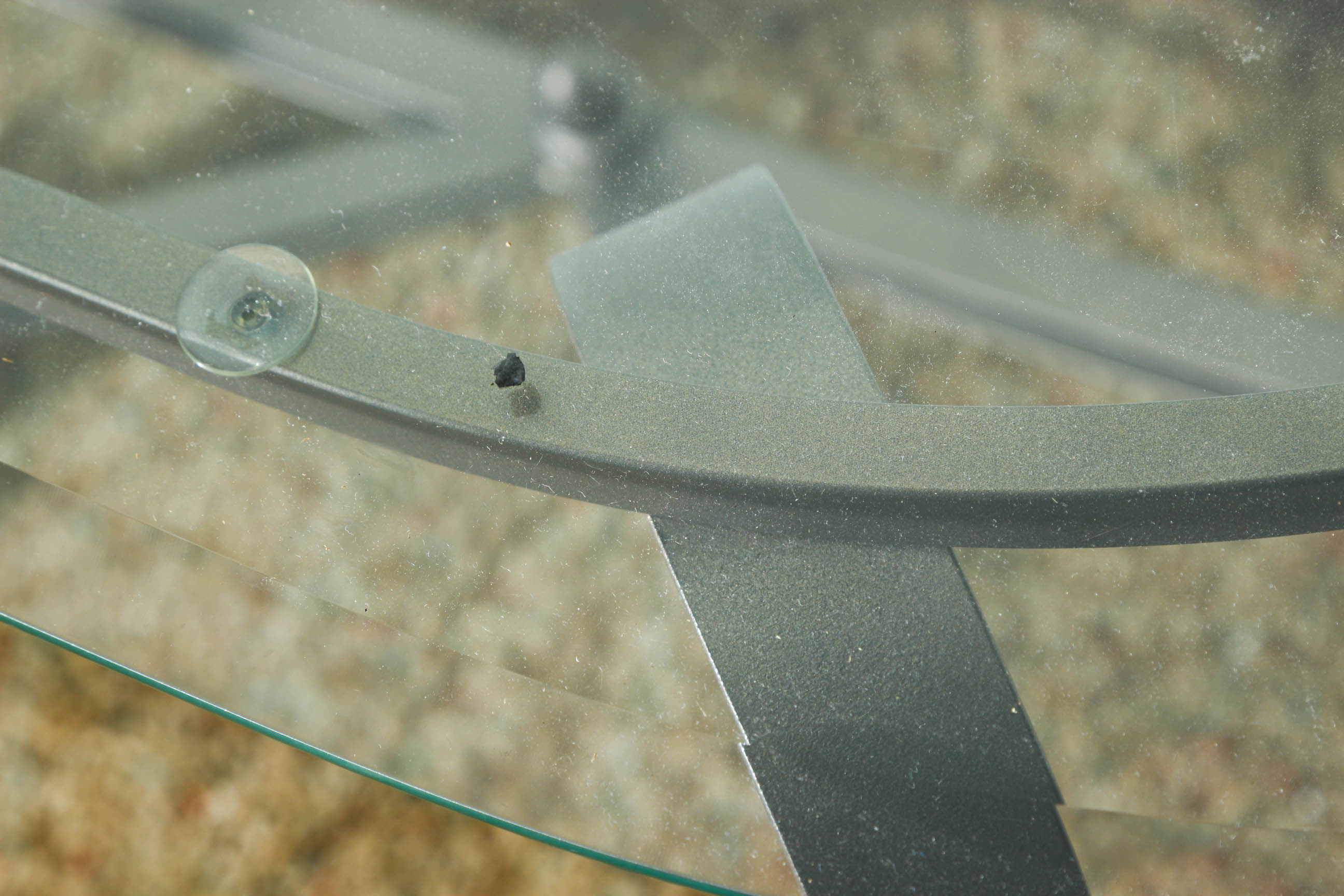 Glass Top Entry Table