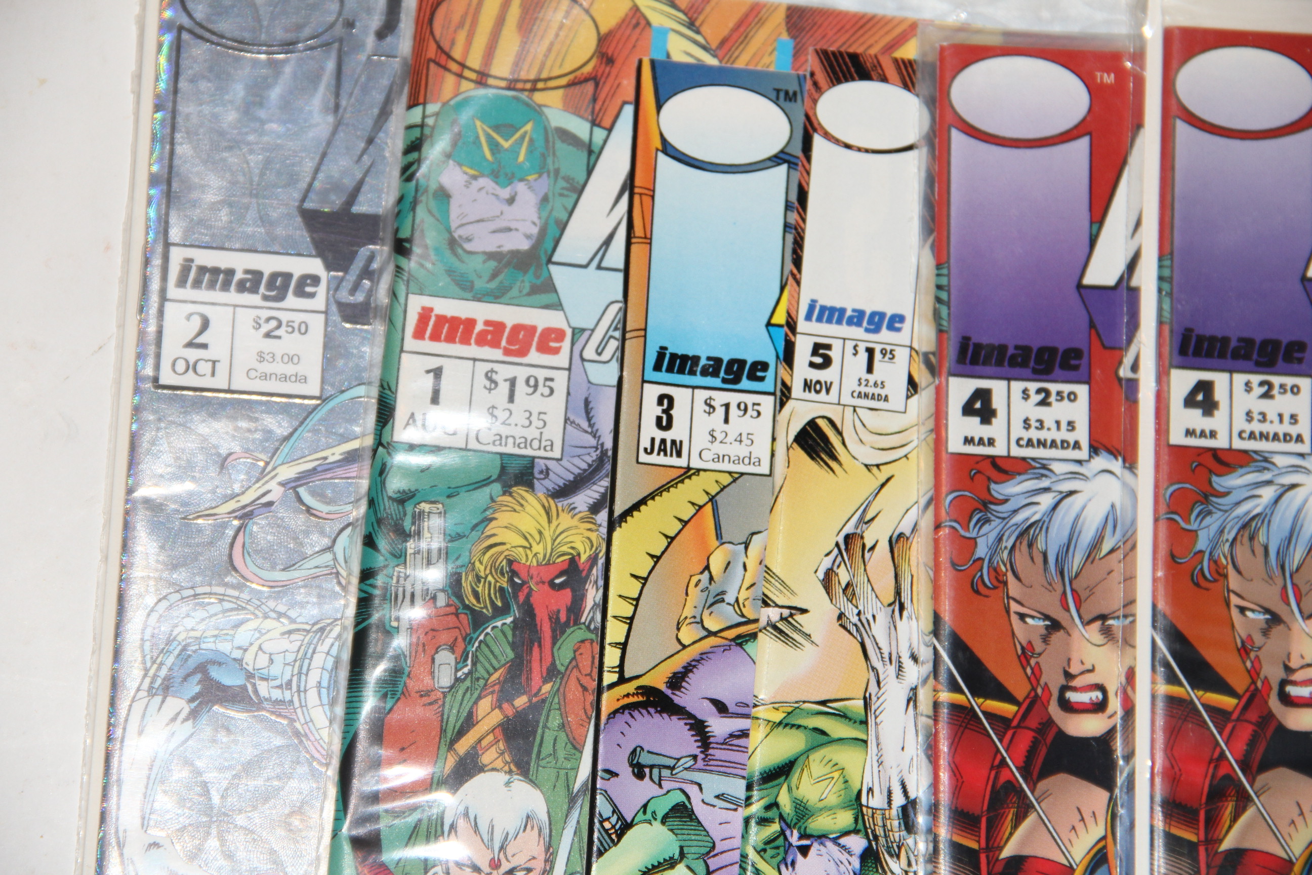 Image Comics "Wild C.A.T.S." Comic Books