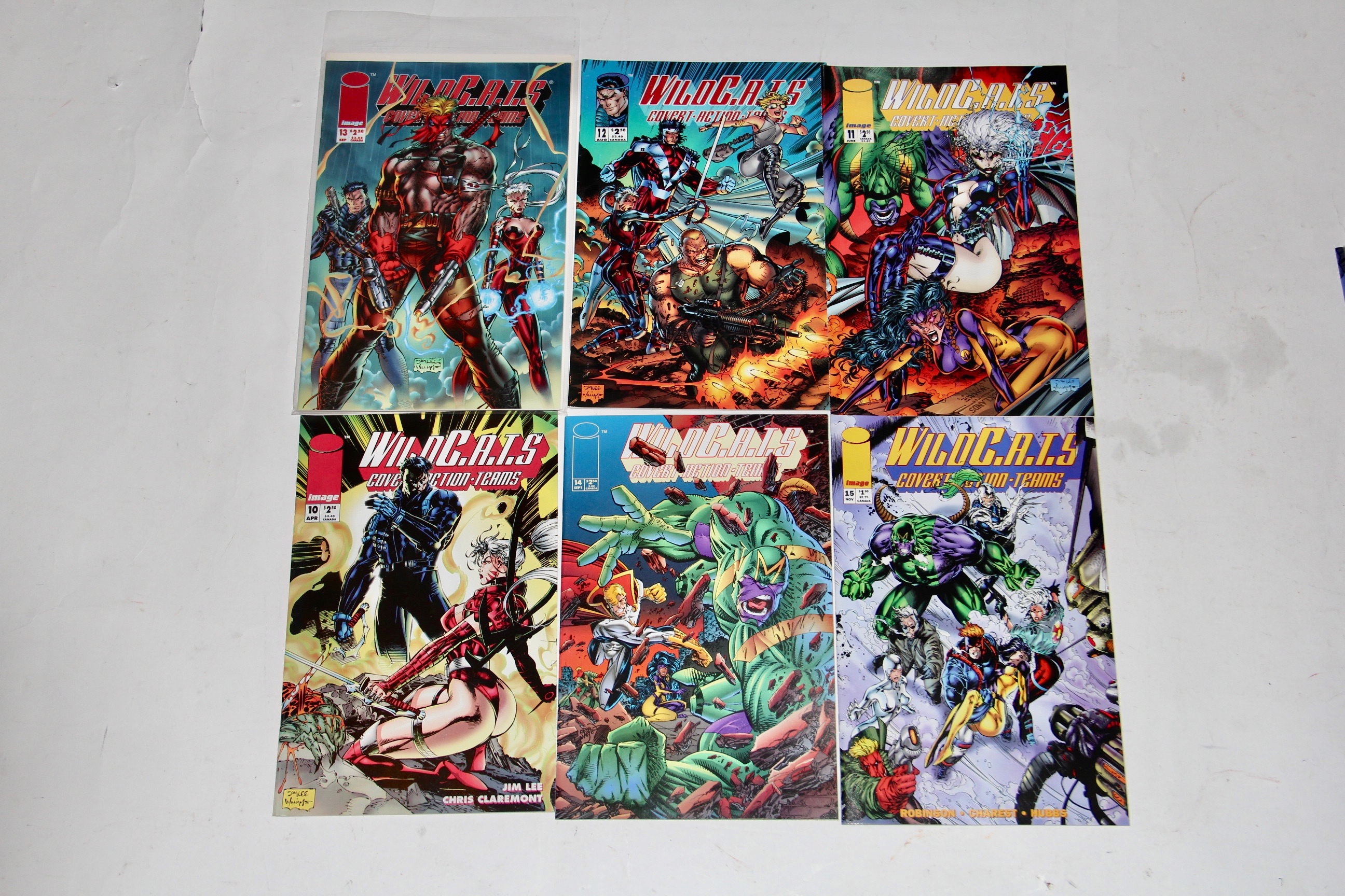 Image Comics "Wild C.A.T.S." Comic Books