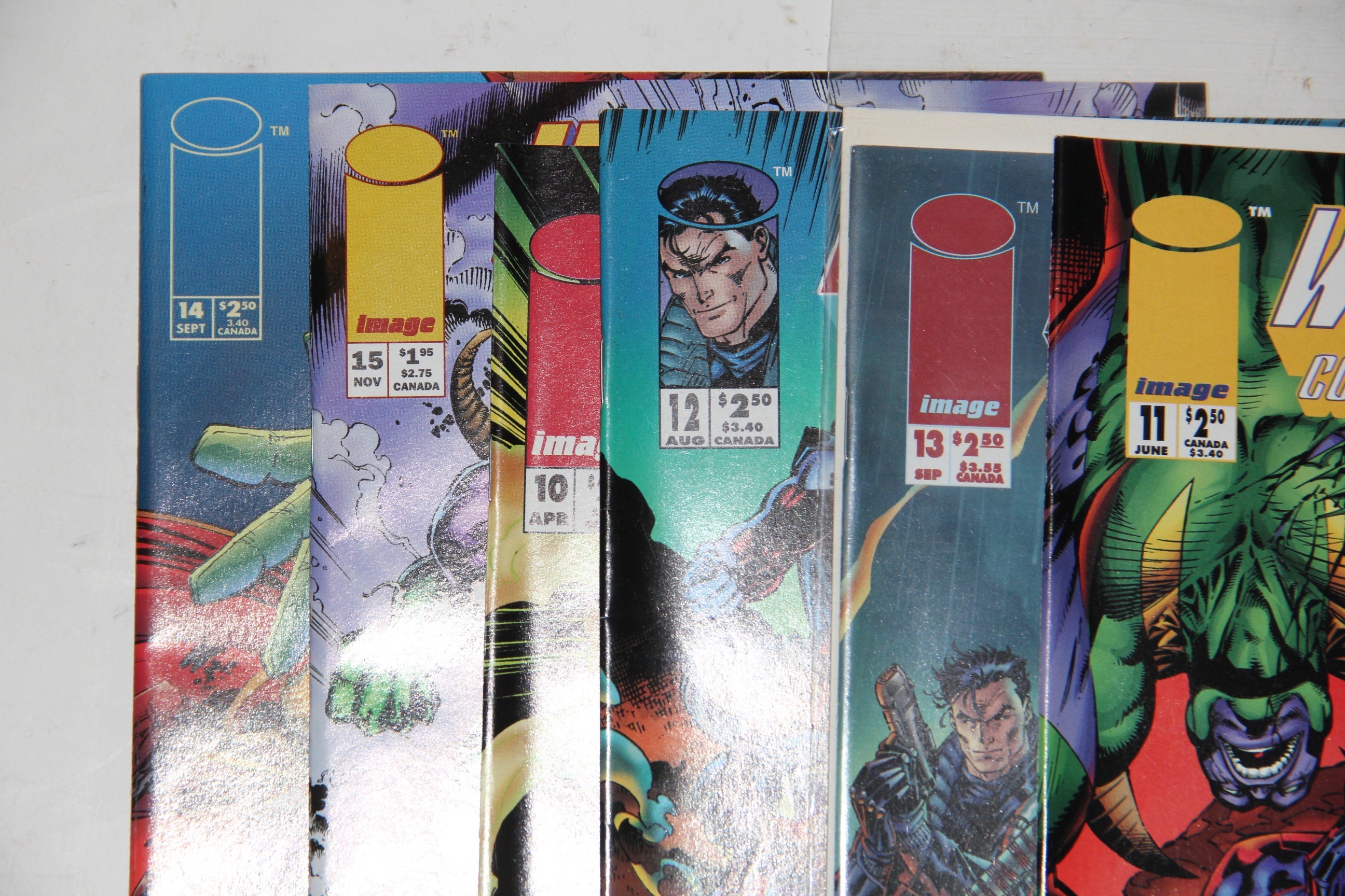 Image Comics "Wild C.A.T.S." Comic Books