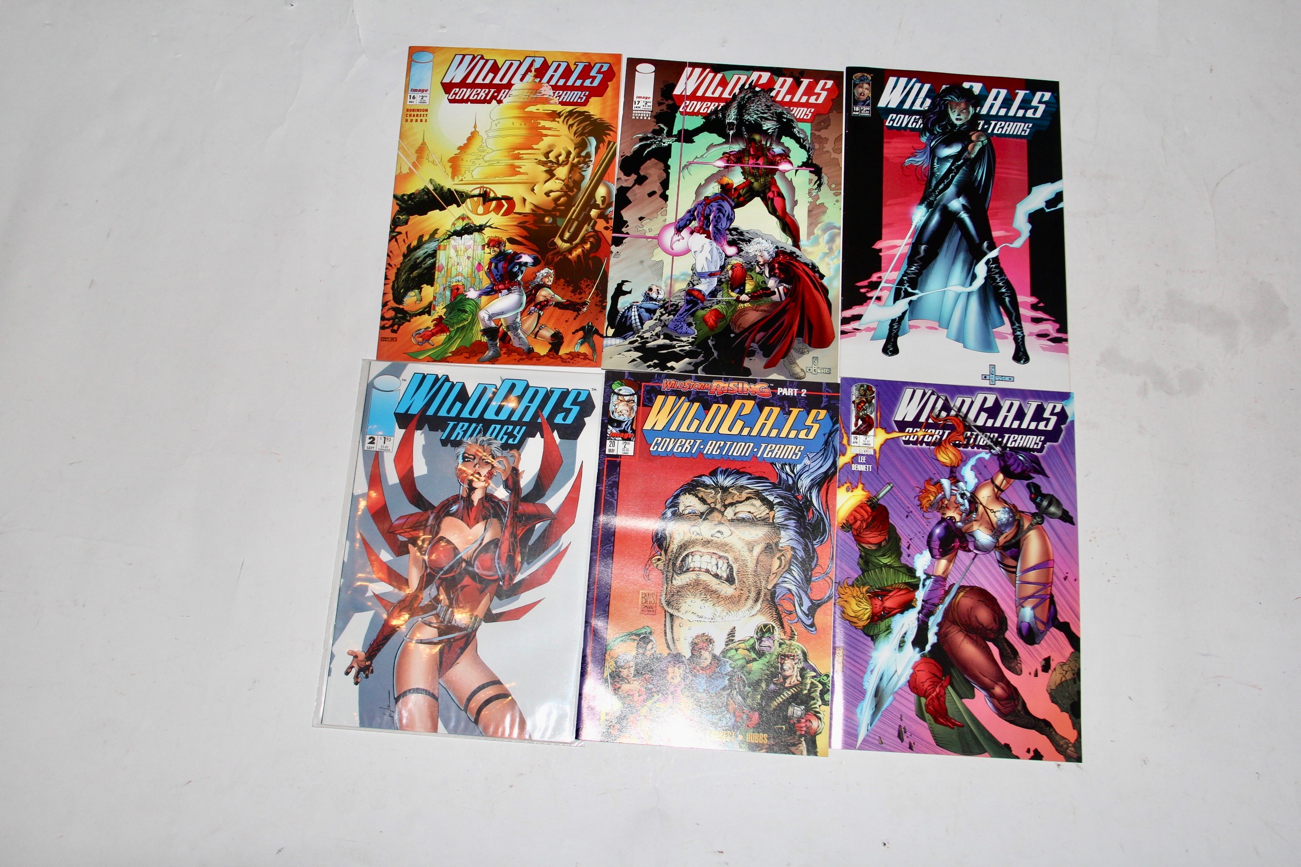 Image Comics "Wild C.A.T.S." Comic Books