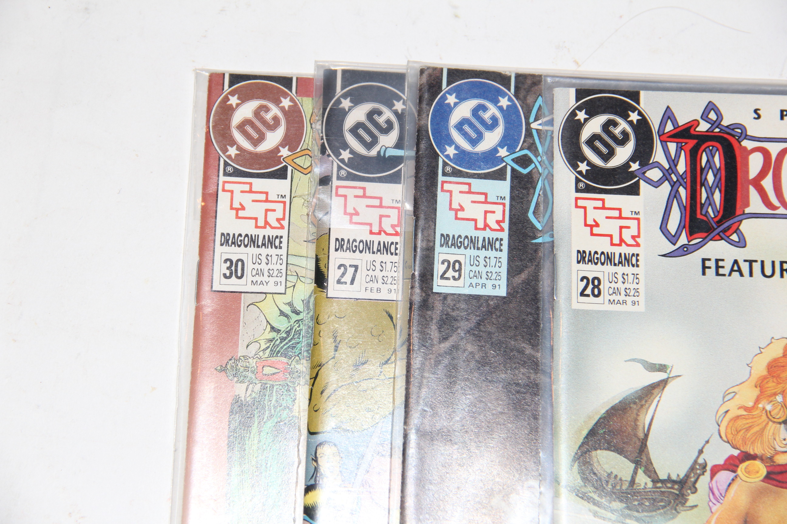 DC Comics "Dragon Lance" Comic Books Including First Issue