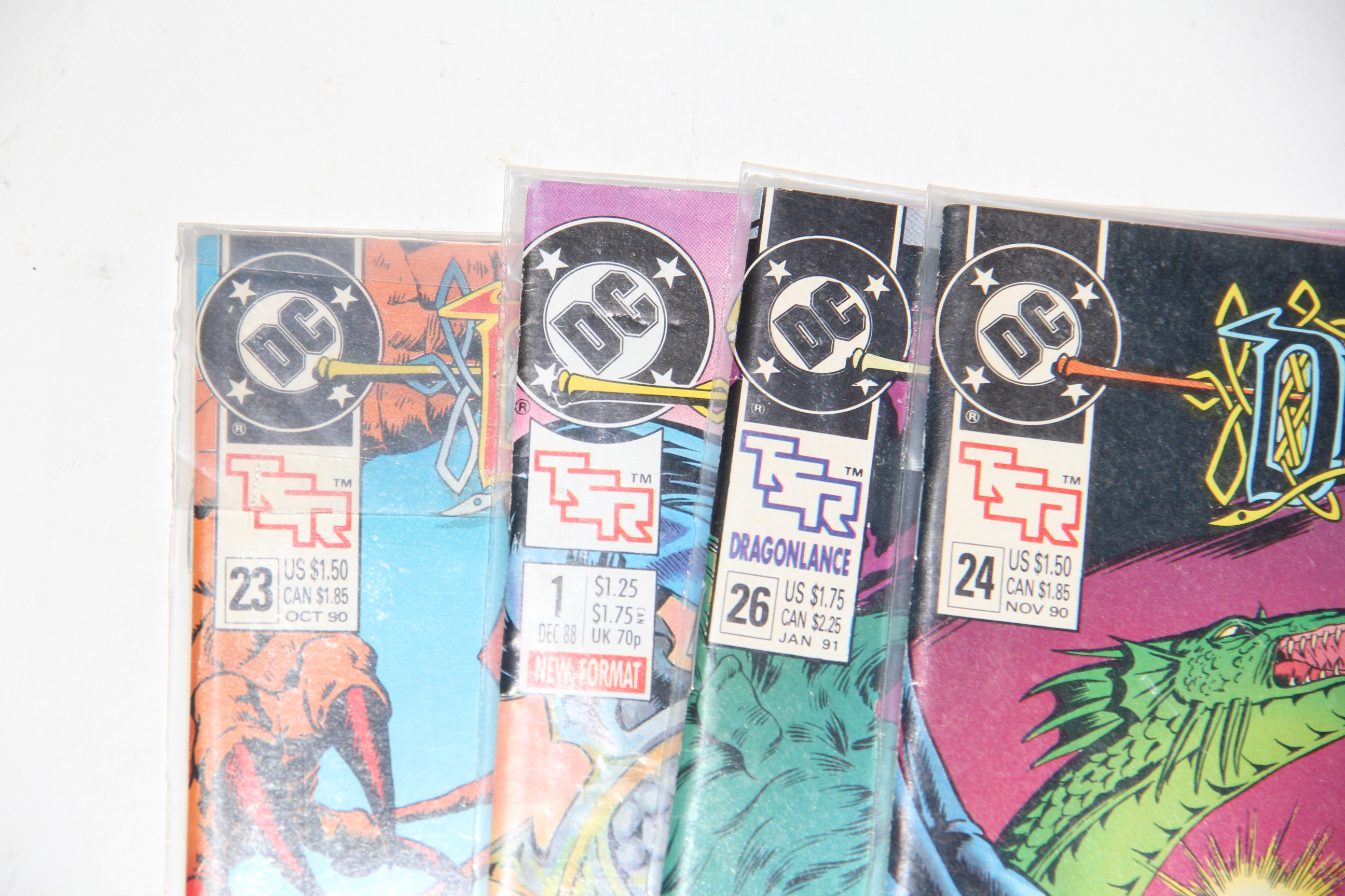 DC Comics "Dragon Lance" Comic Books Including First Issue