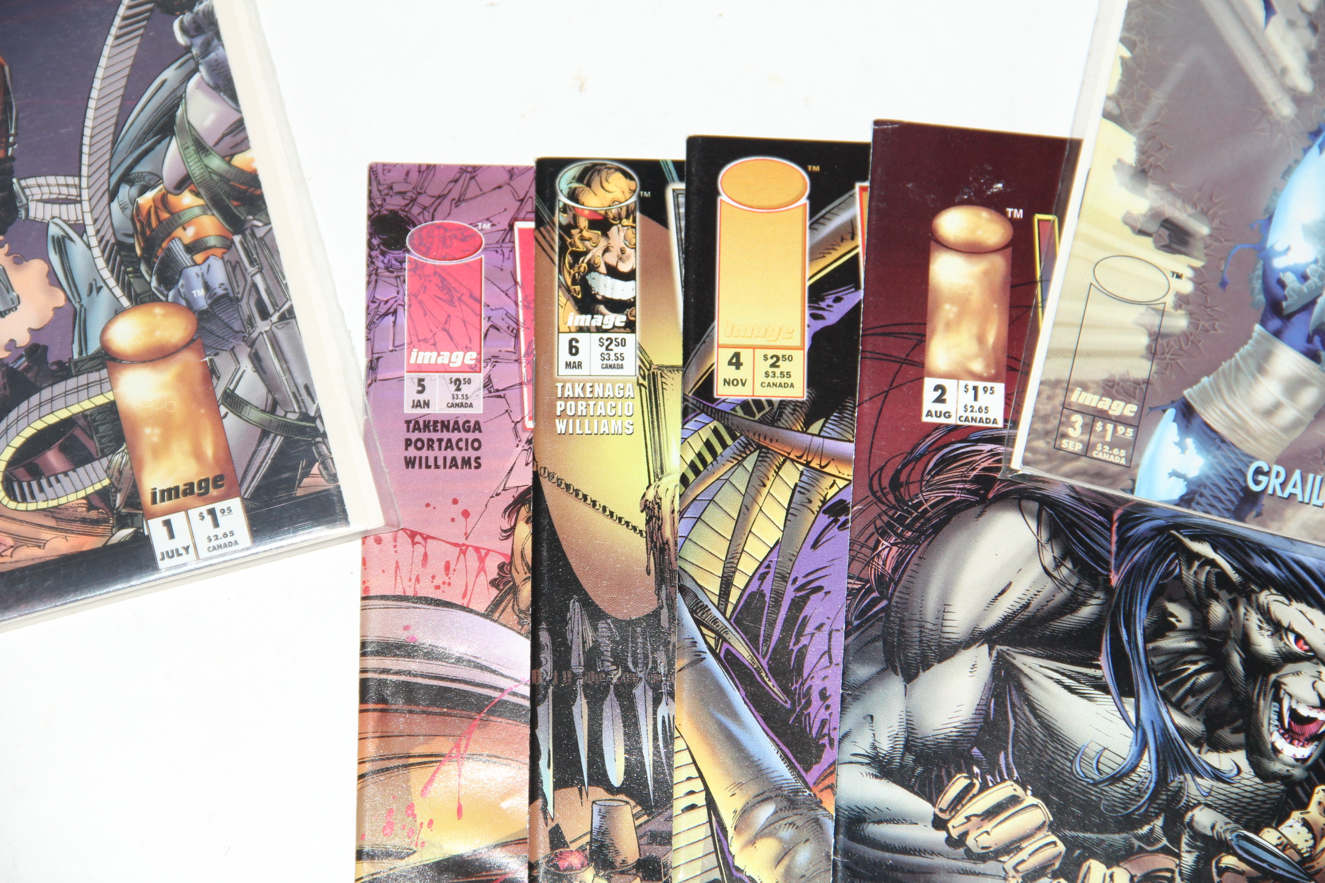 Image Comics "Wetworks" Comic Books