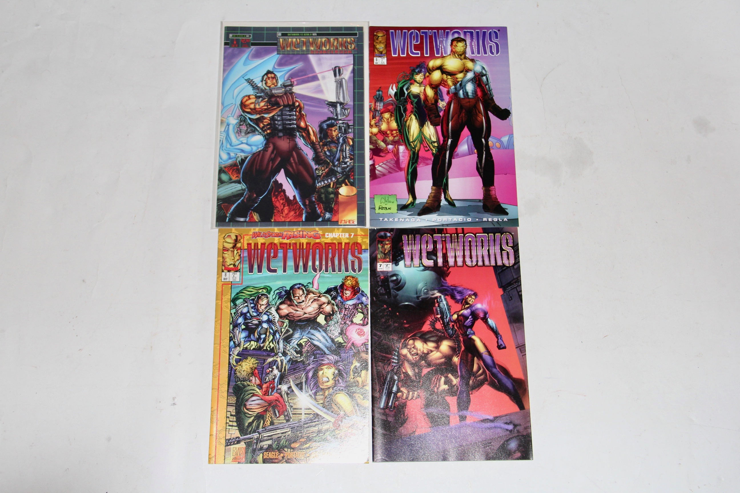 Image Comics "Wetworks" Comic Books