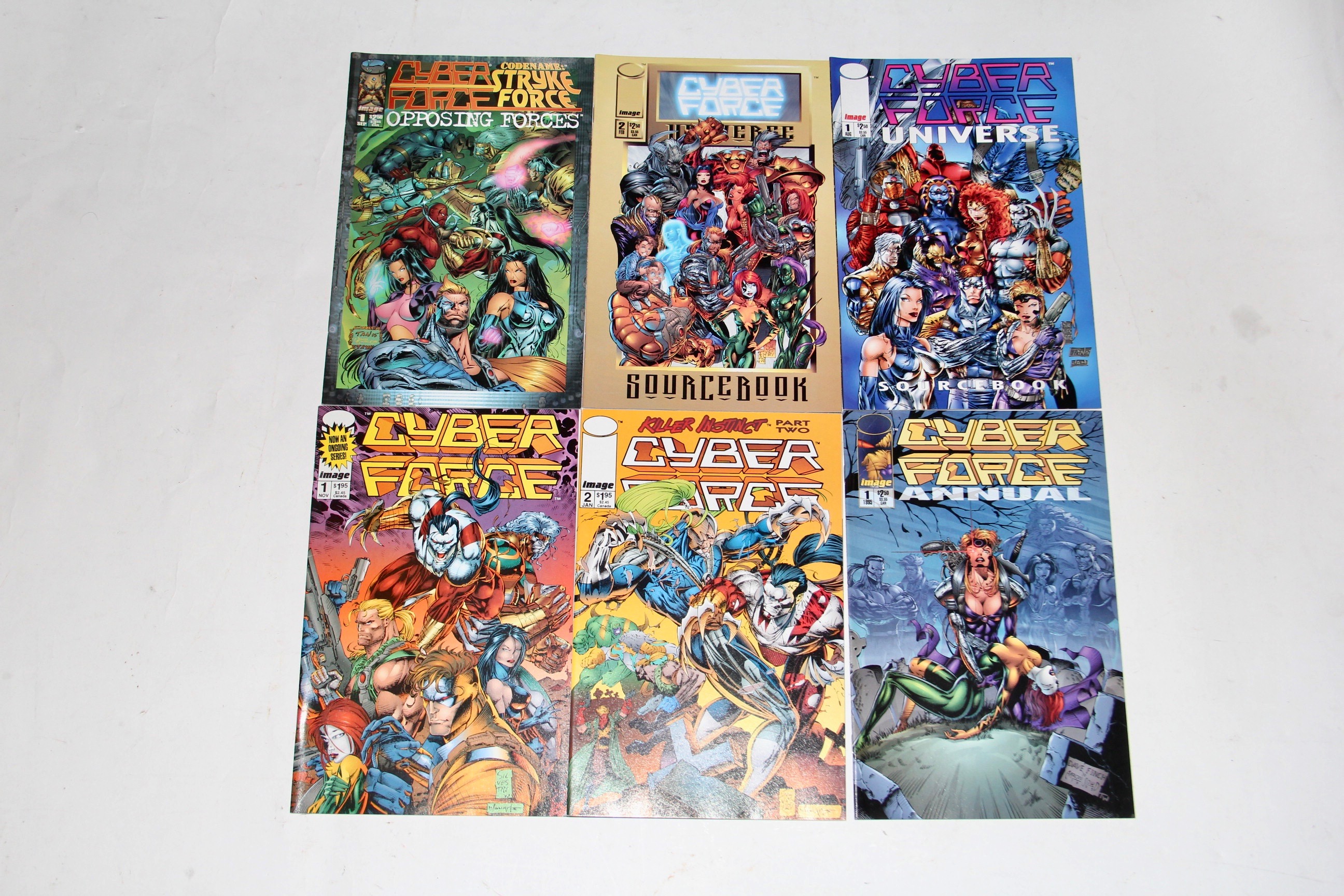 Image Comics "Cyber Force" Comic Books