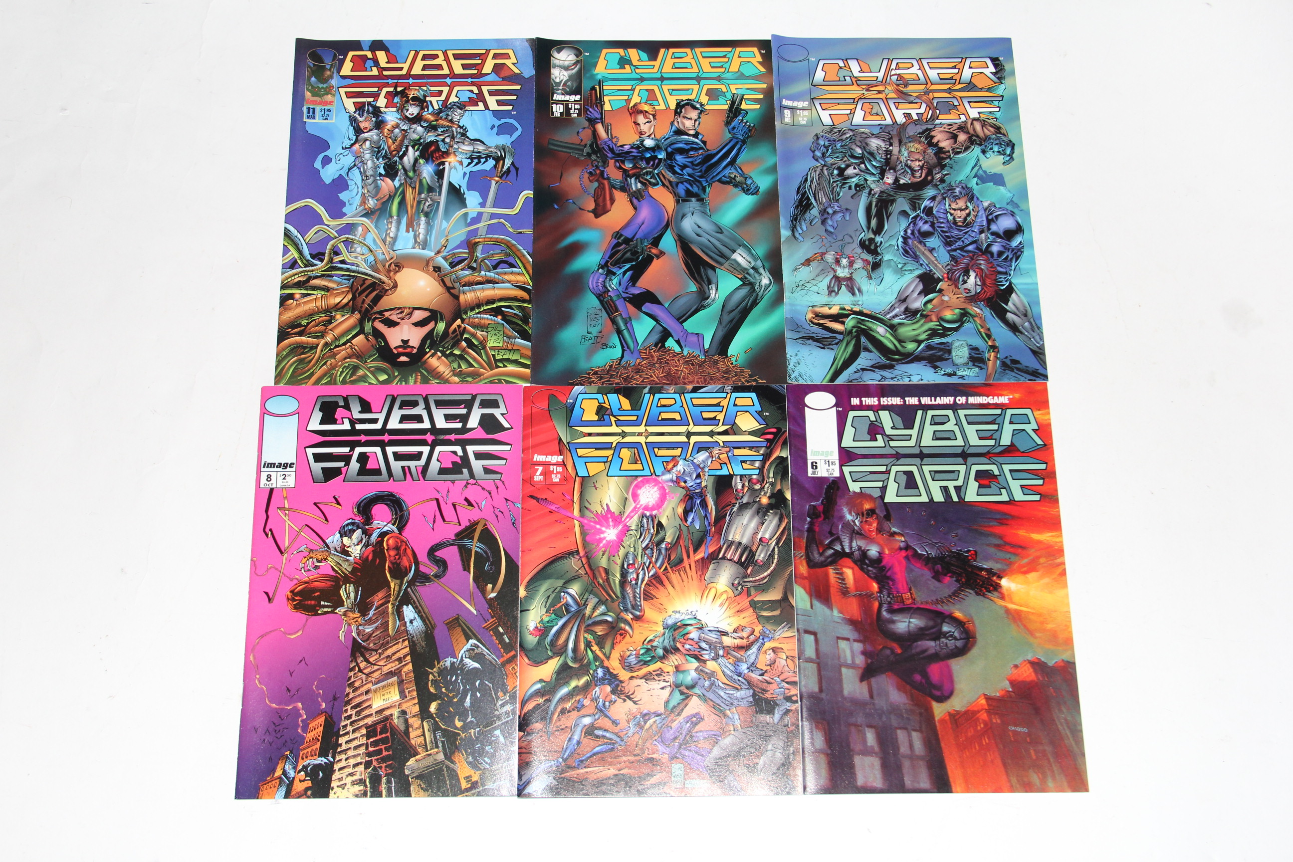 Image Comics "Cyber Force" Comic Books