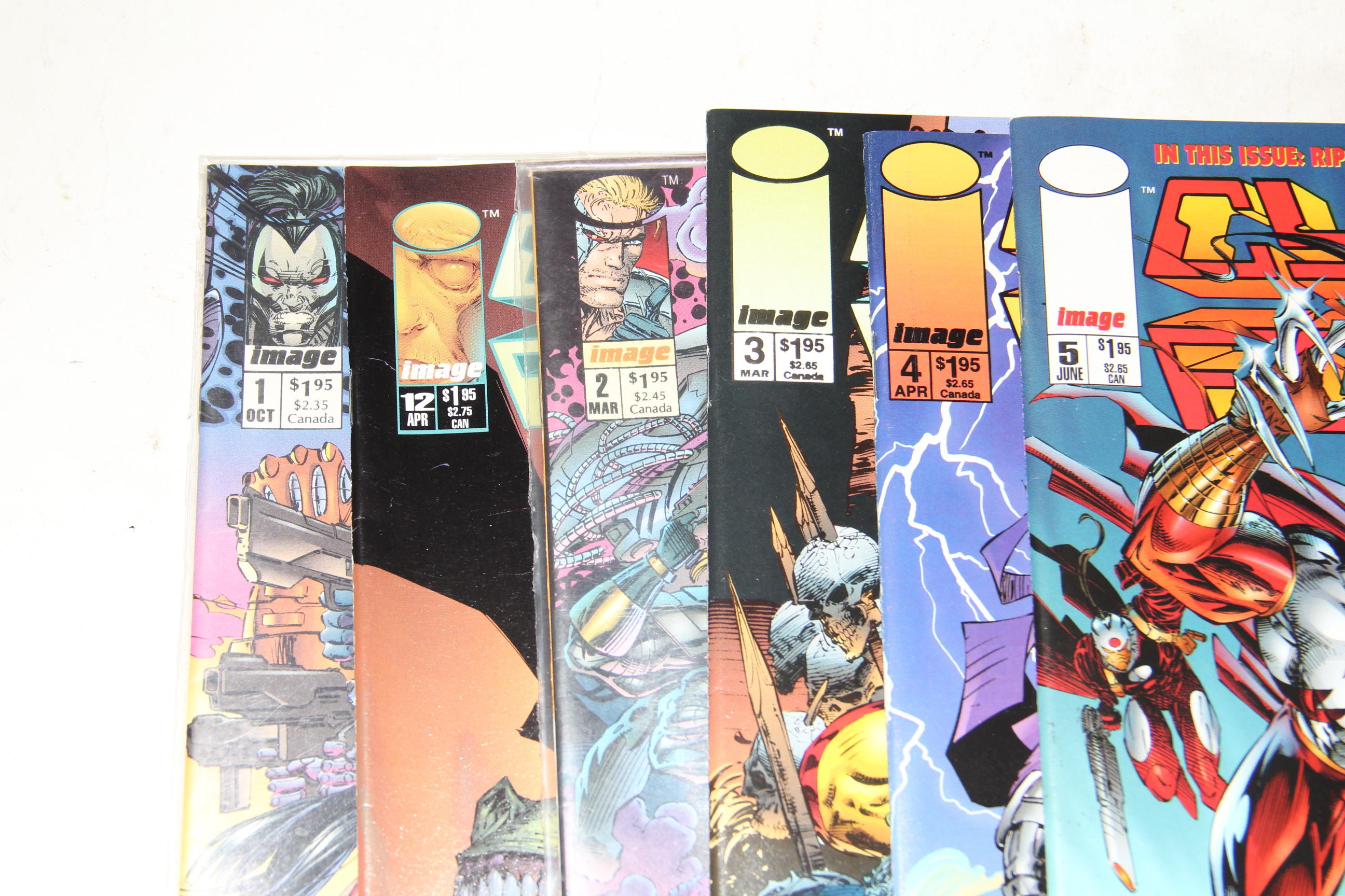 Image Comics "Cyber Force" Comic Books