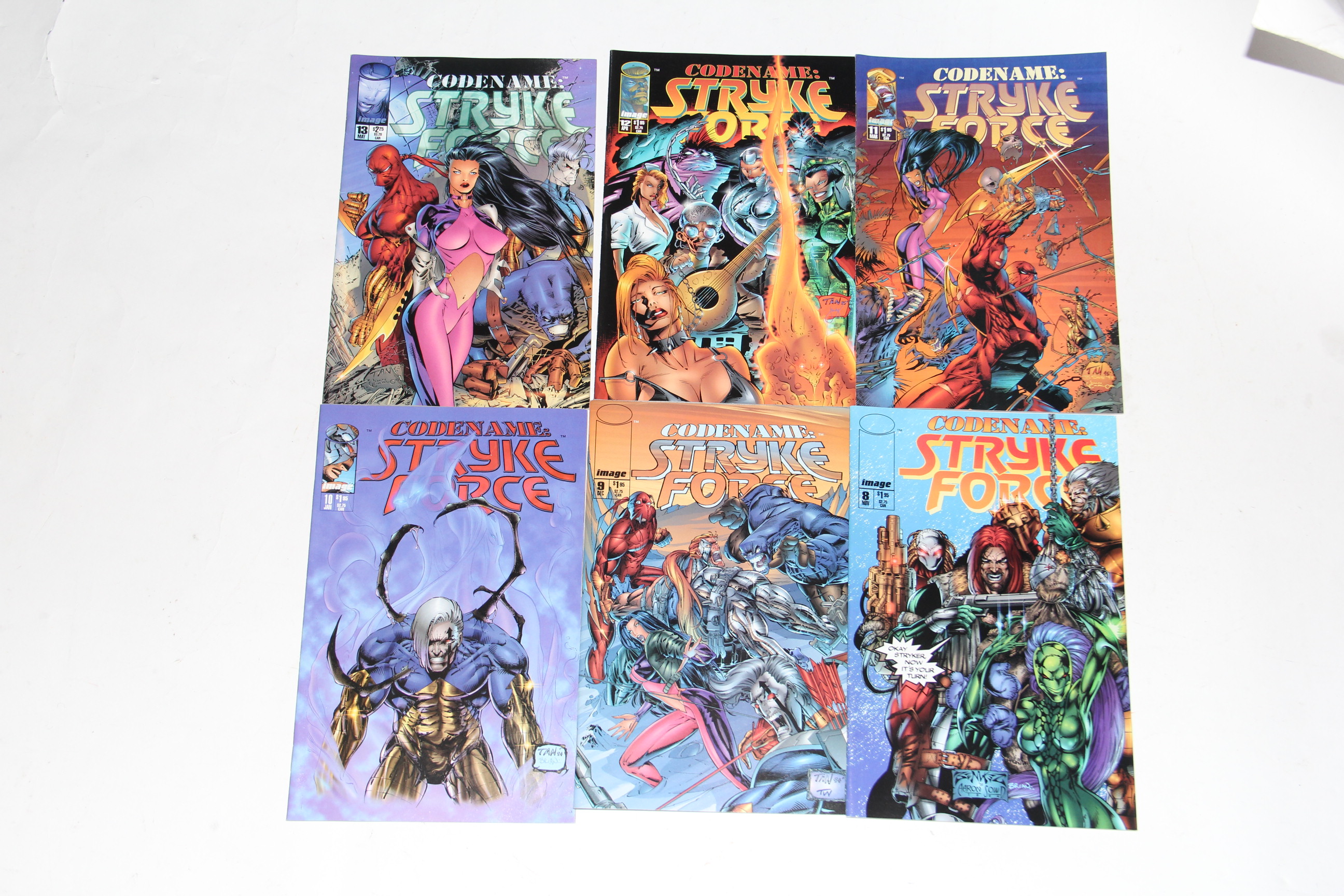 Image Comics "Codename Stryke Force" Comic Books