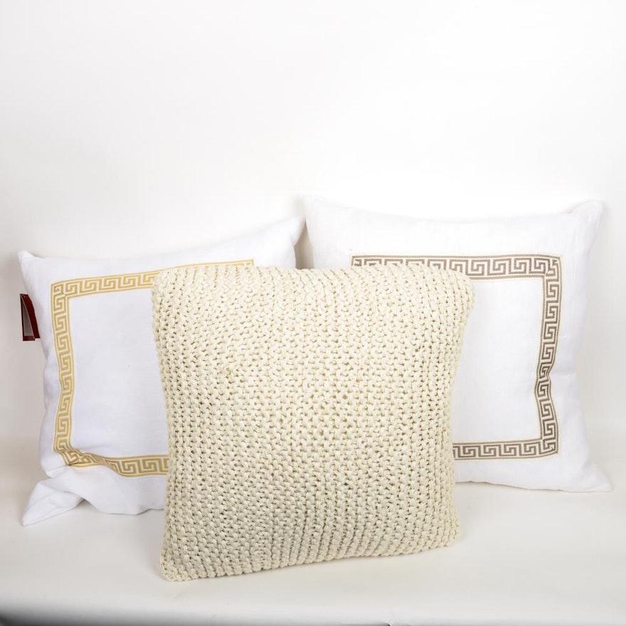 Group of Throw Pillows