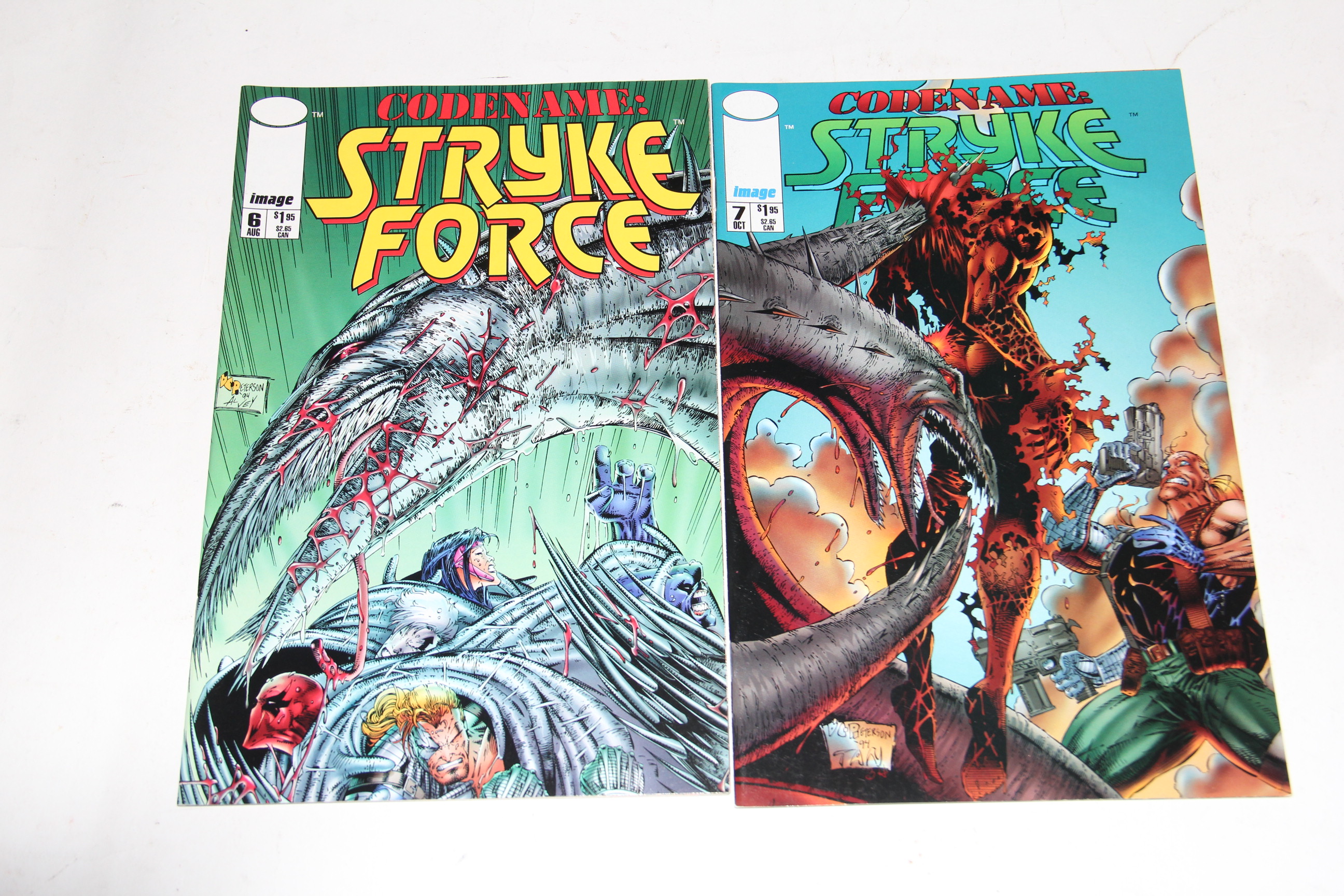 Image Comics "Codename Stryke Force" Comic Books