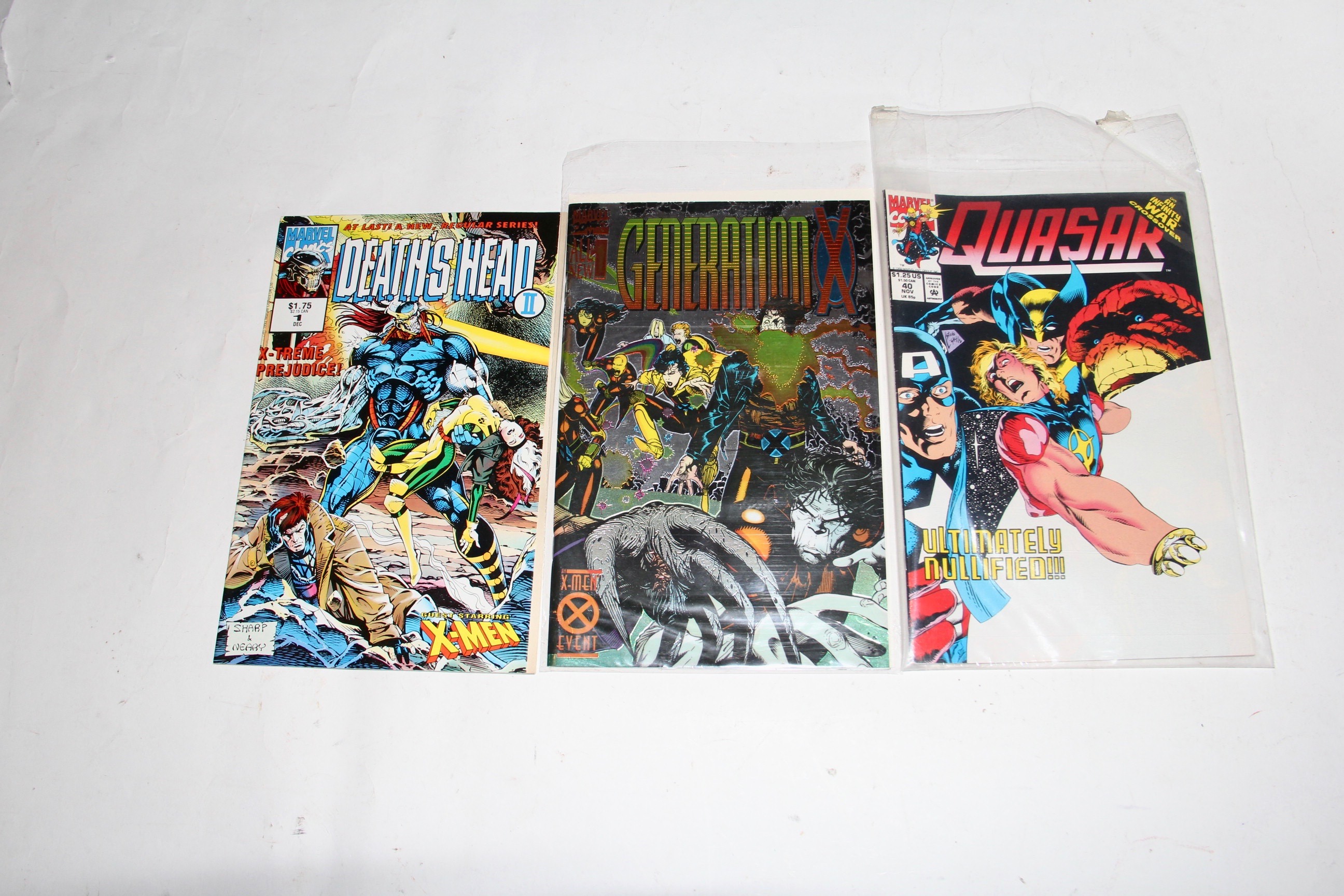 DC and Marvel Comics Including "Guardians of the Galaxy," "Generation X"