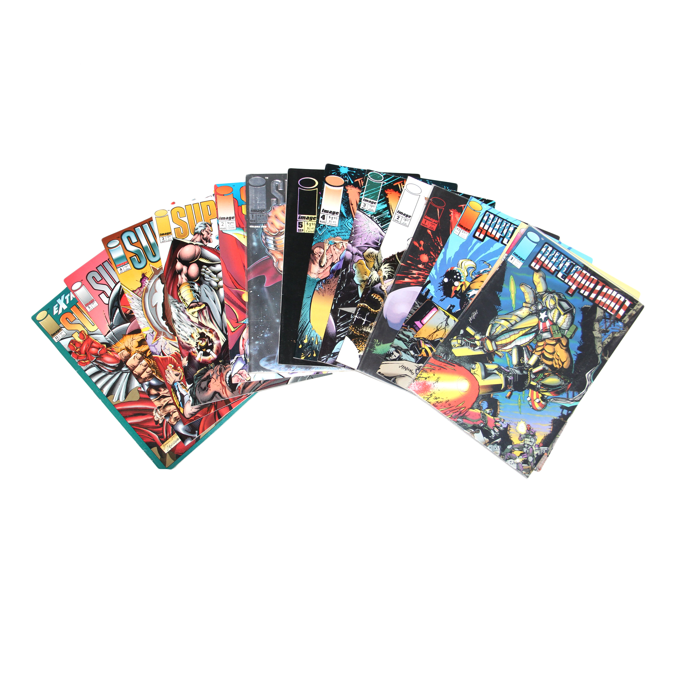 Image Comics Comic Book Assortment Including "Supreme"