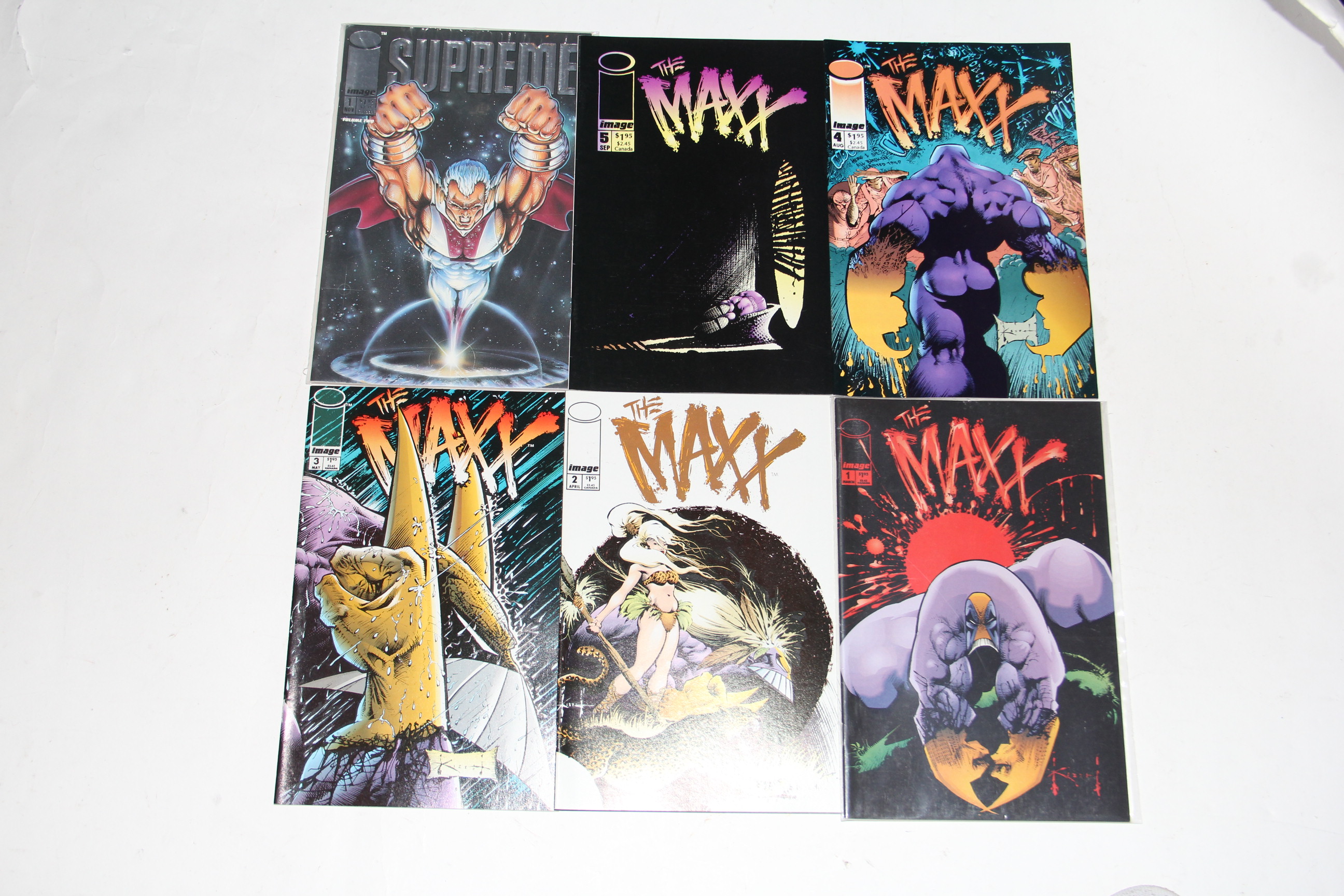 Image Comics Comic Book Assortment Including "Supreme"