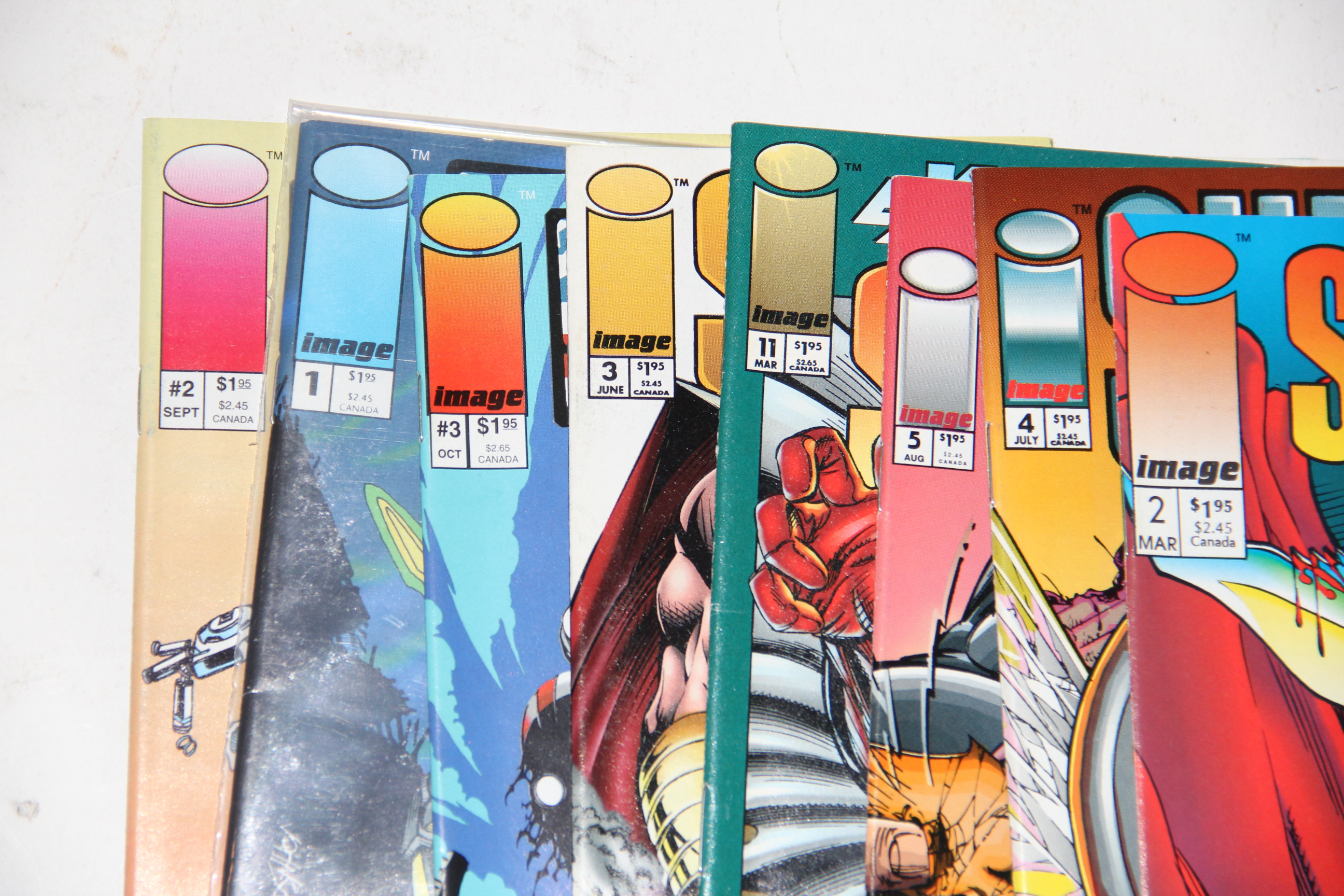 Image Comics Comic Book Assortment Including "Supreme"