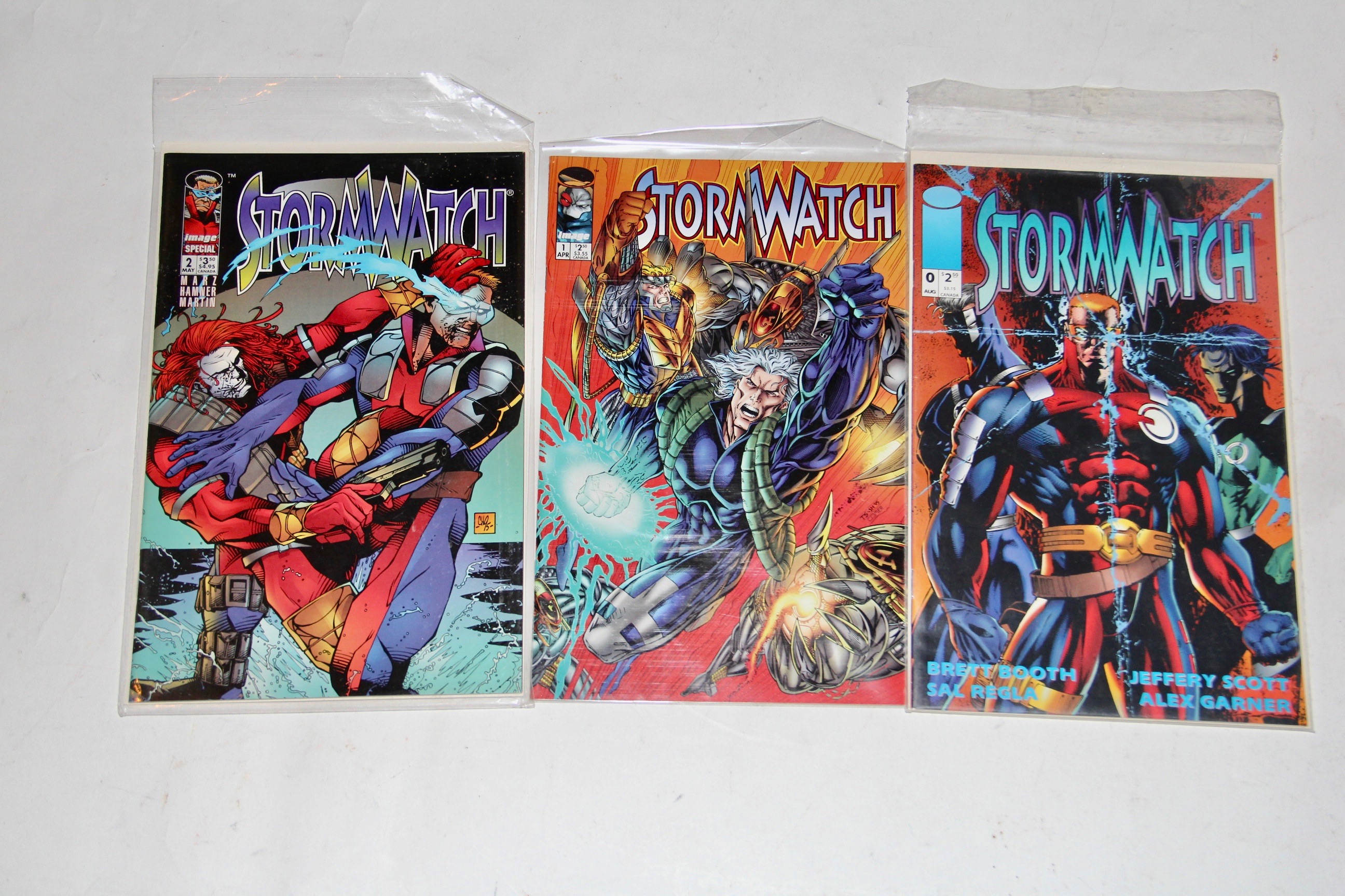 Image "Stormwatch" First Series Comic Books