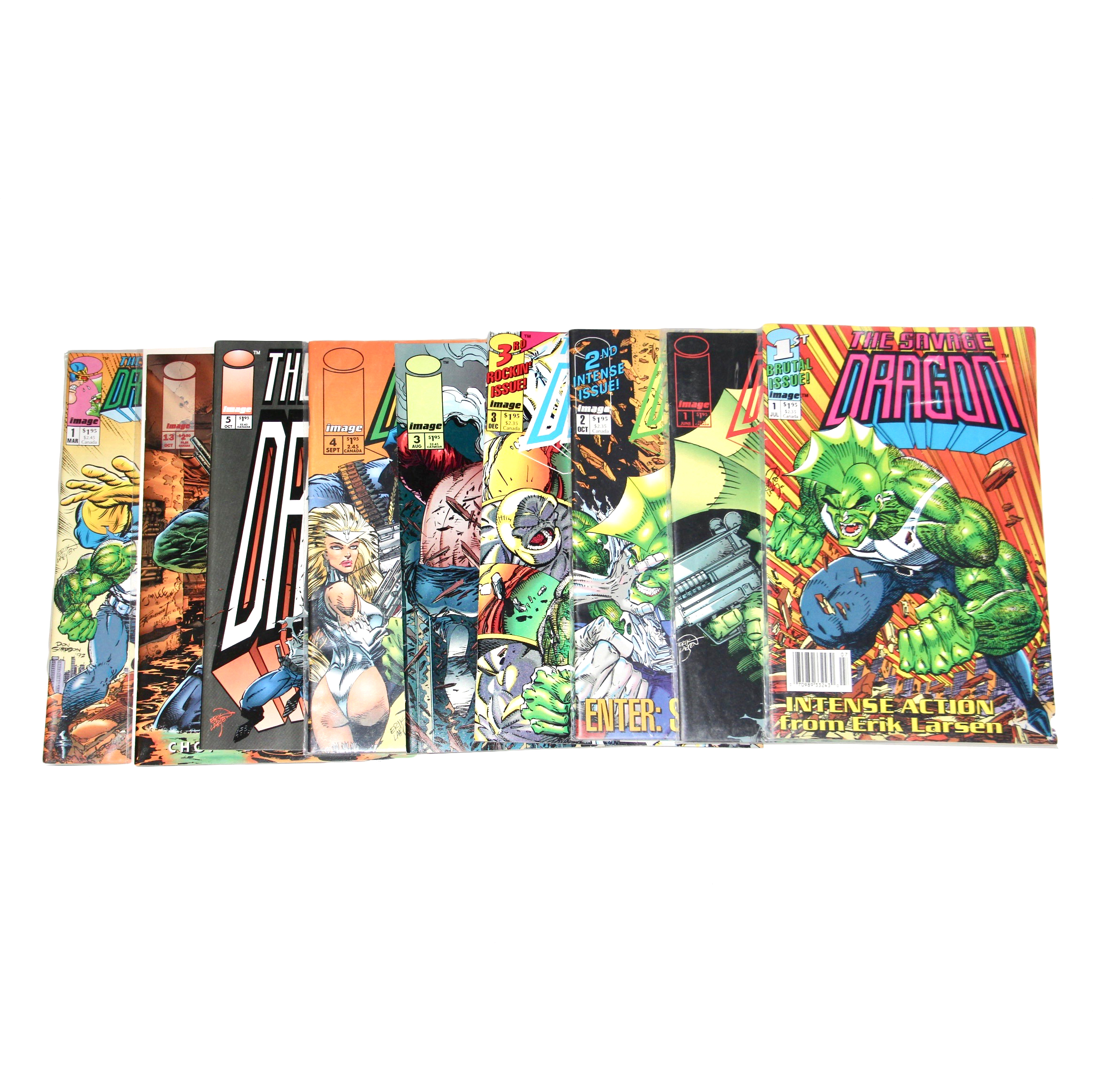 "The Savage Dragon" Image Comic Books