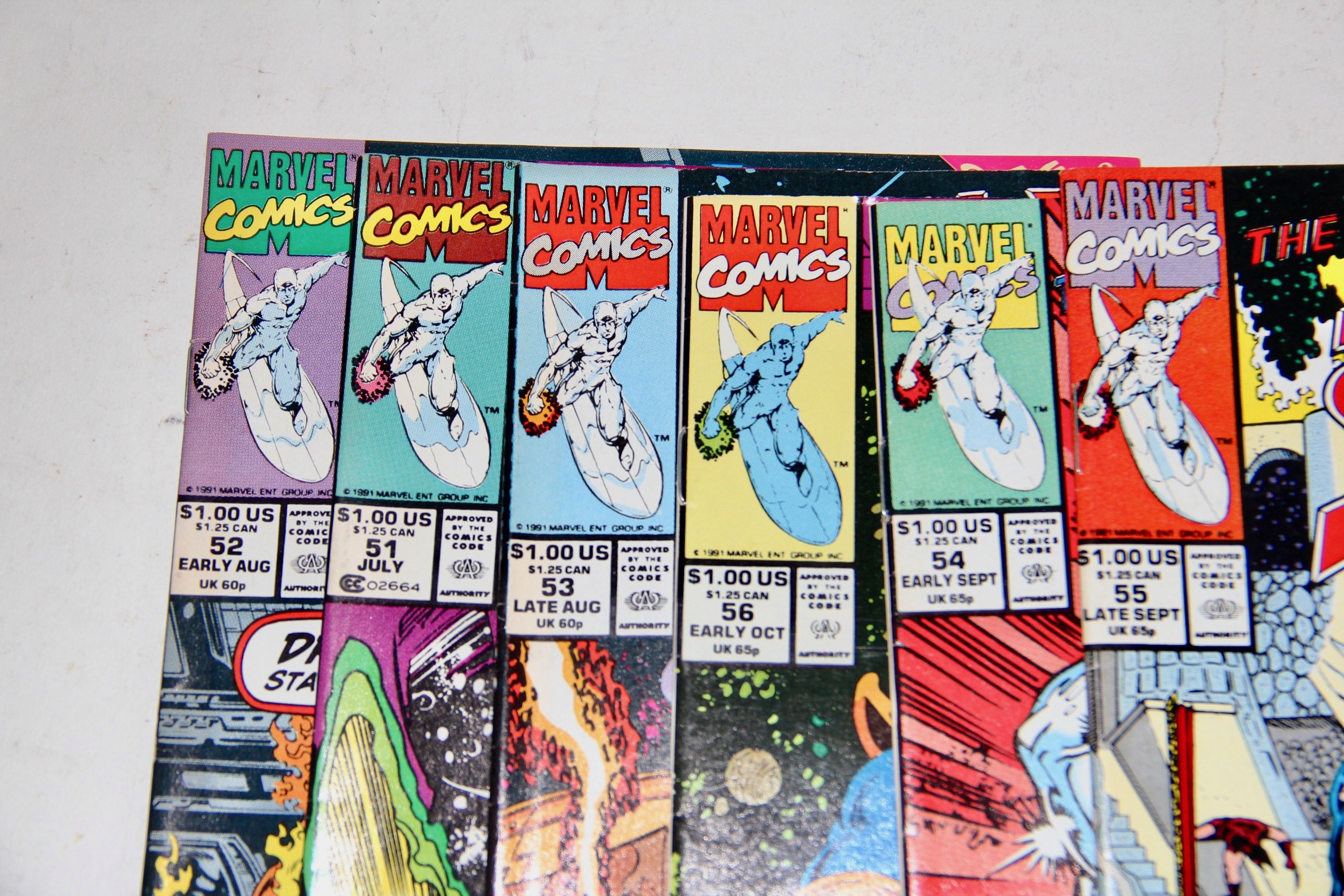 Second Series "Silver Surfer" Marvel Comic Books