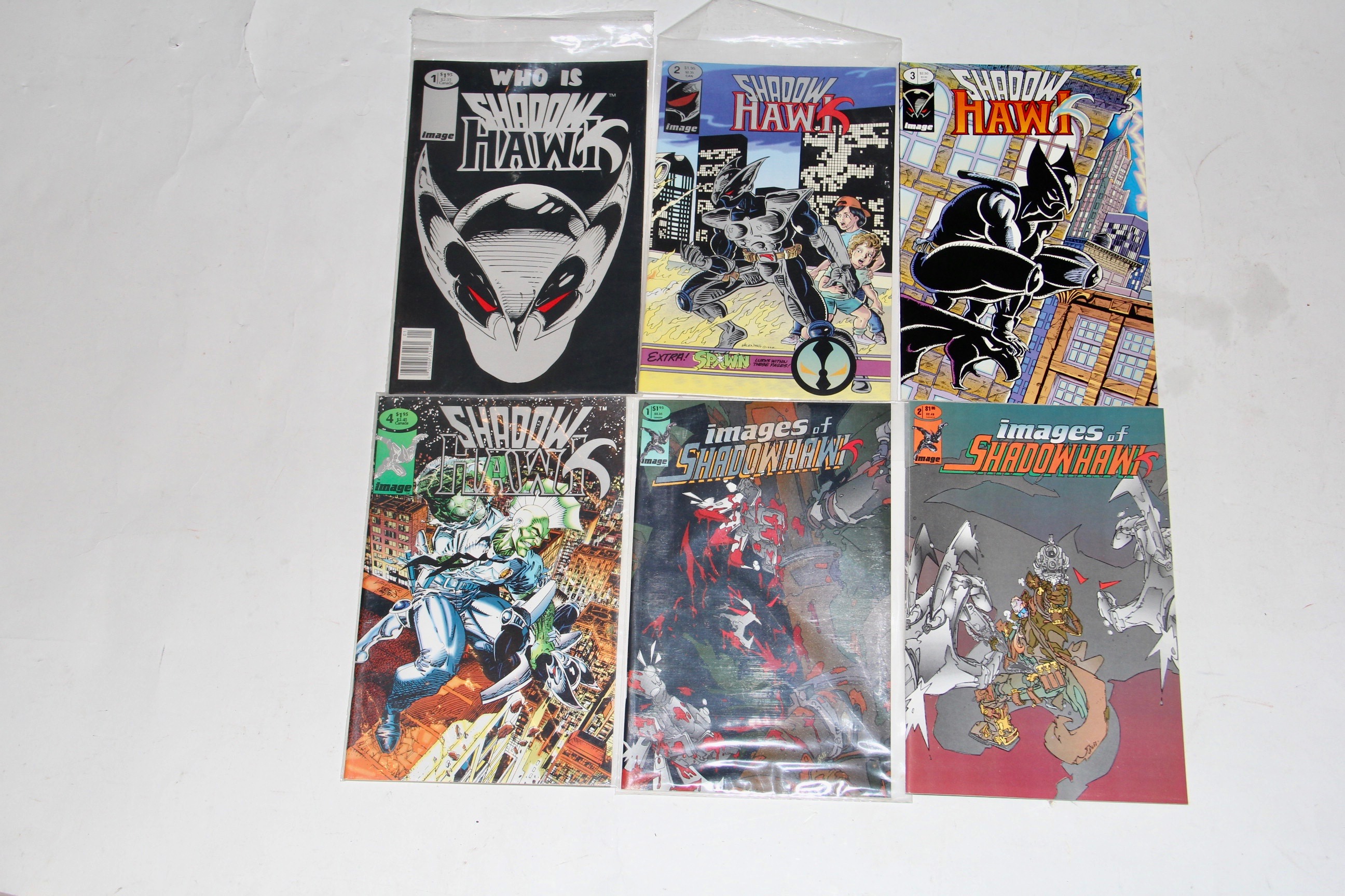 Image Comics "Shadow Hawk" First Series Comic Books