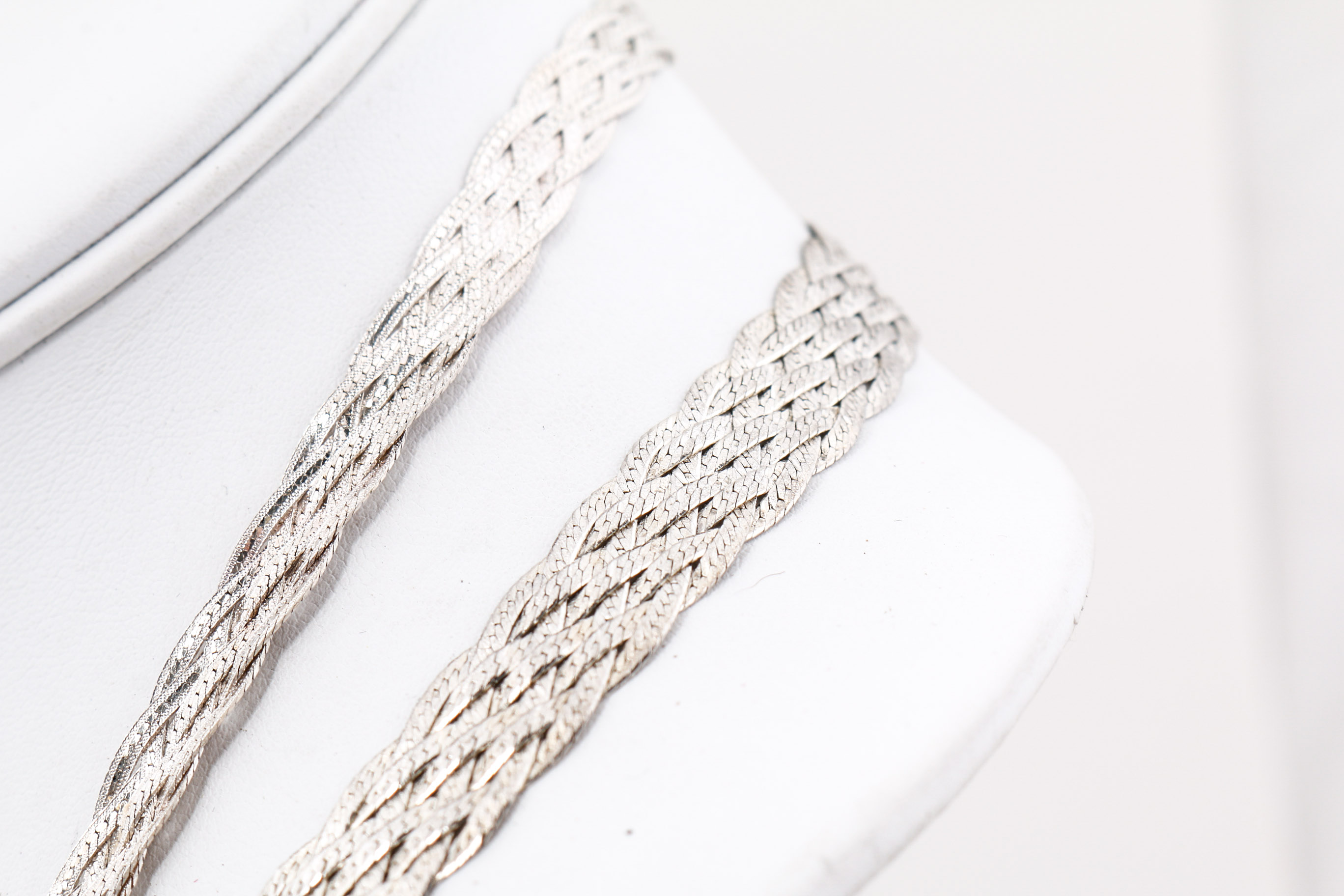 Sterling Silver Italian Rope Necklaces