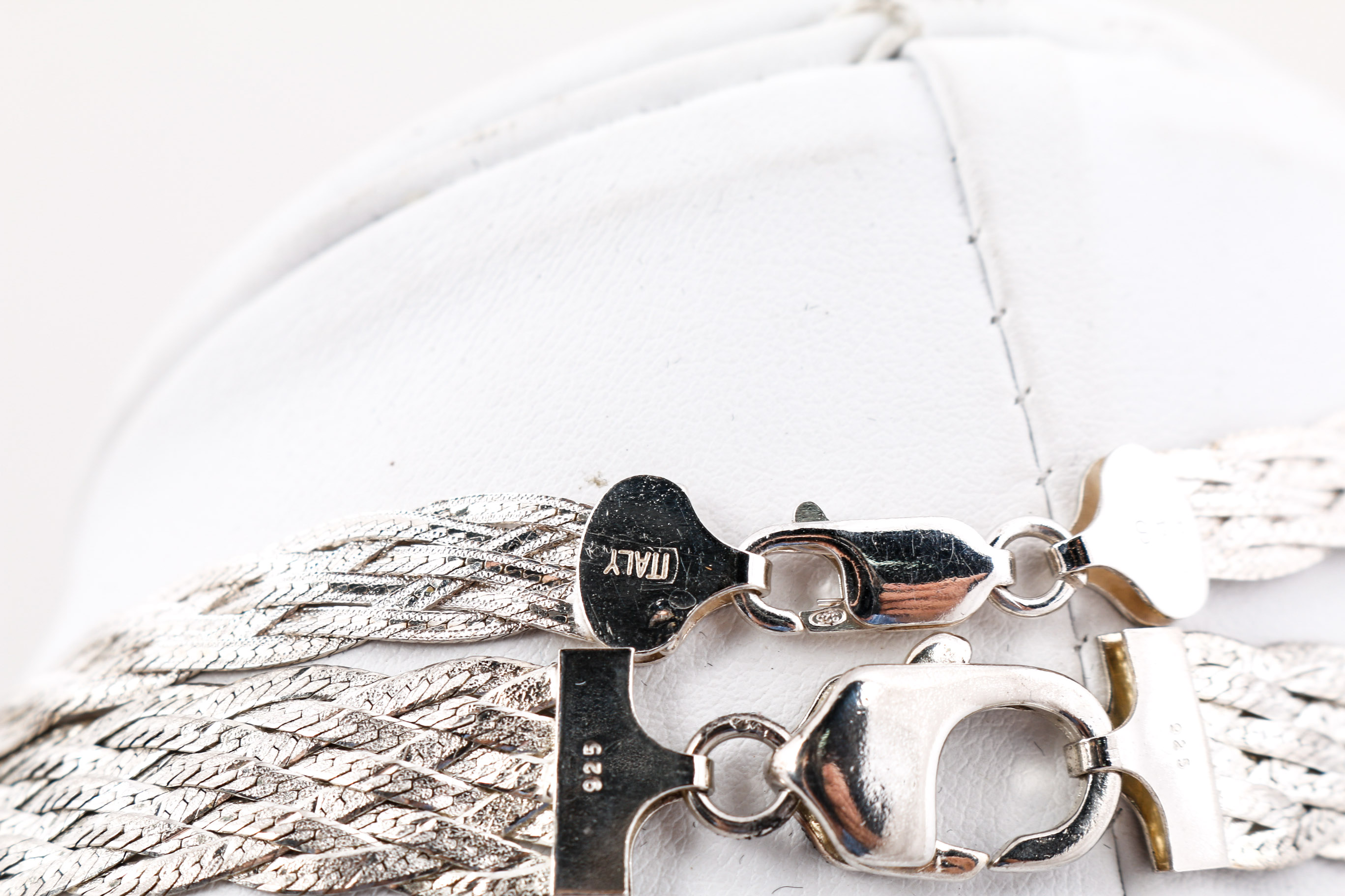 Sterling Silver Italian Rope Necklaces