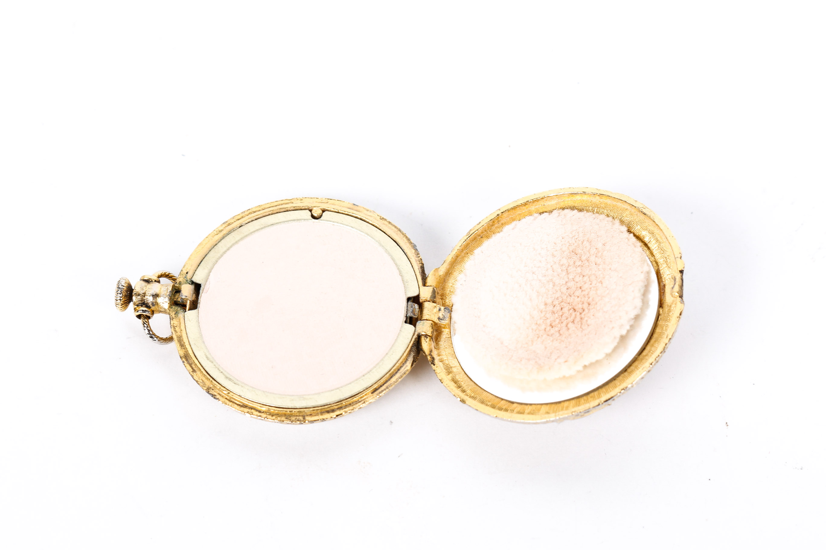 Vintage Max Factor Cameo Enchanted Forest Compact and Cameo Pin