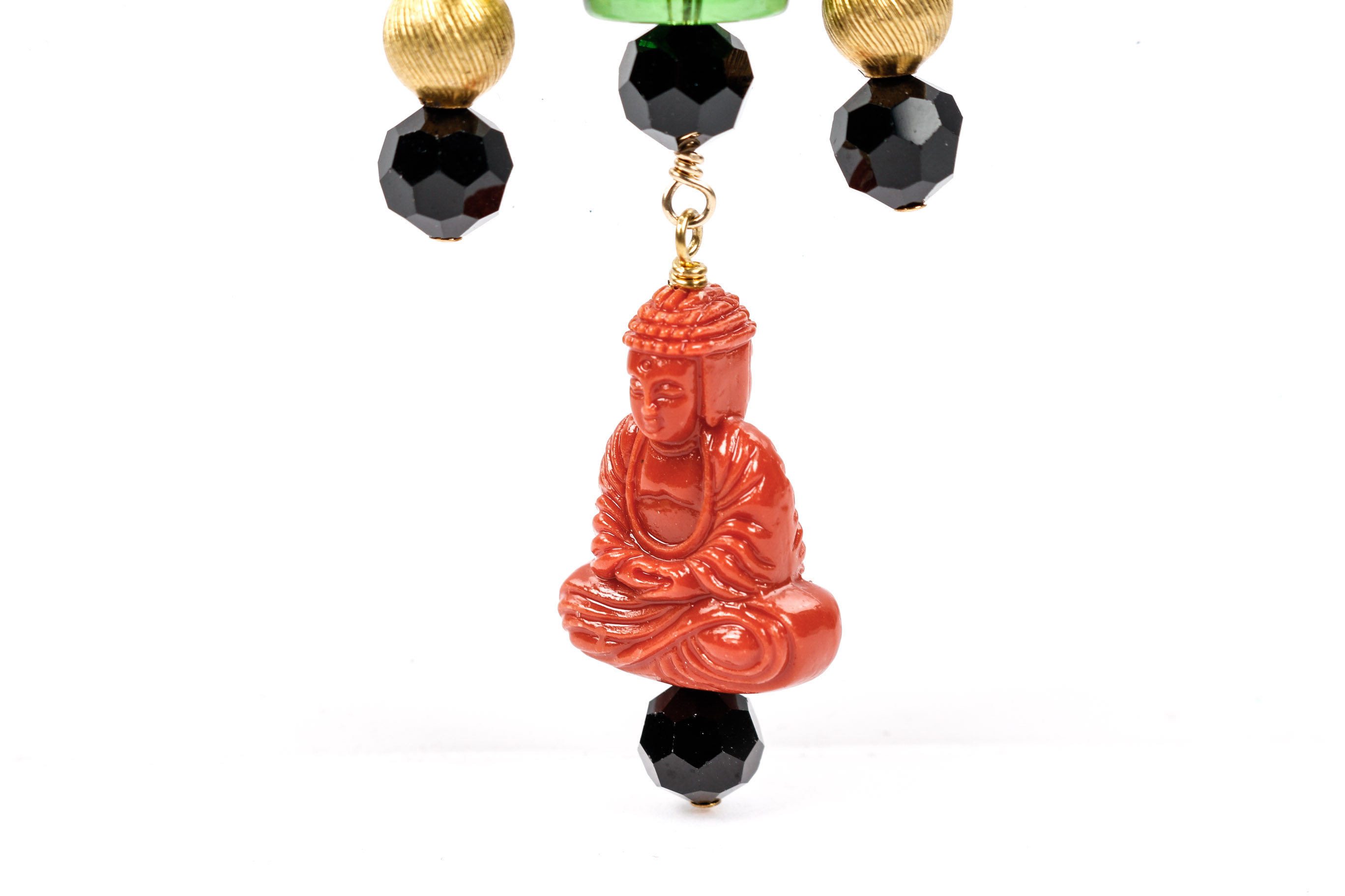 Retro Style Necklace with Buddha Pendant