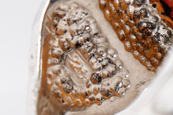 Sterling Silver Amber Ring