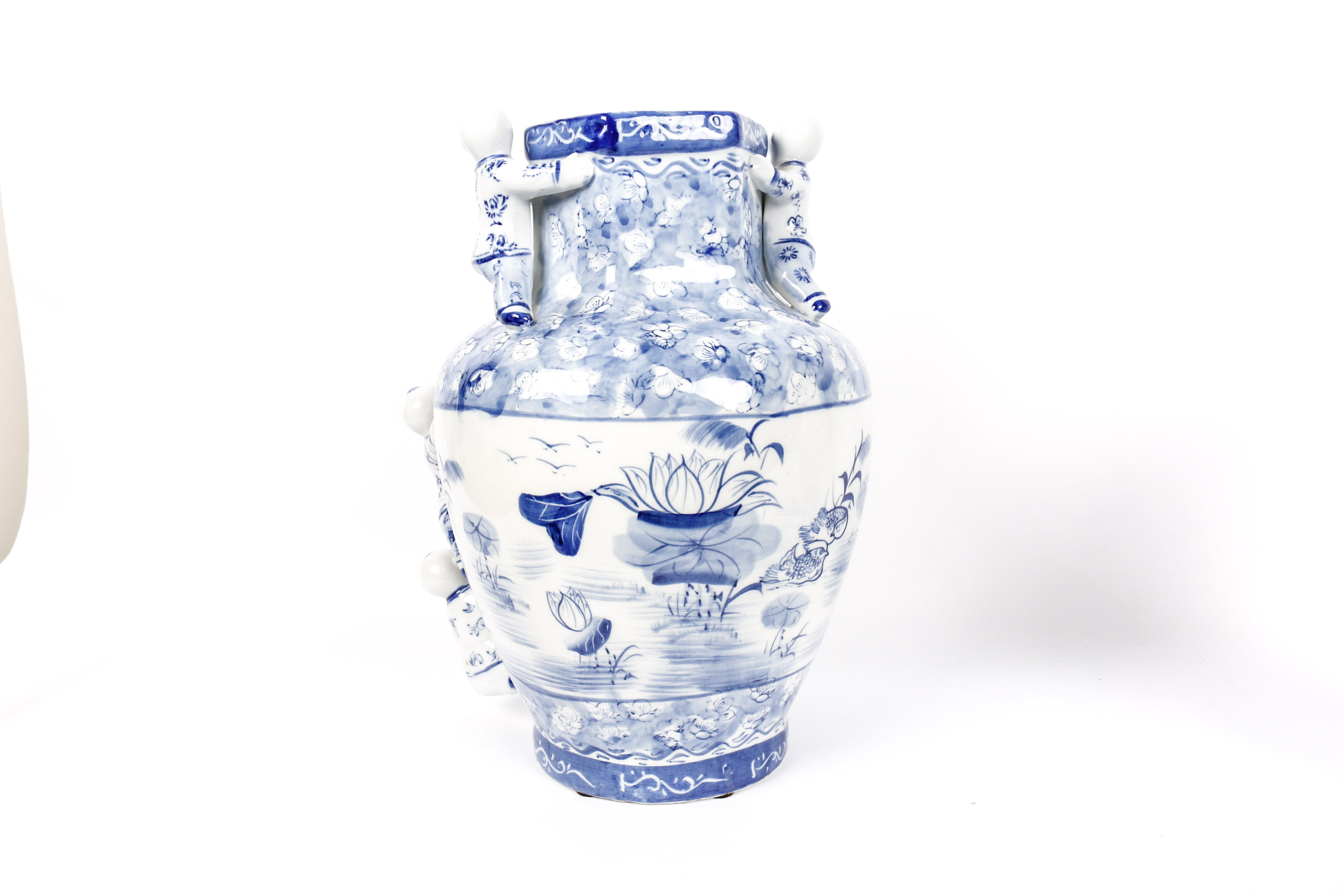 Pair of Chinese Blue and White Vases
