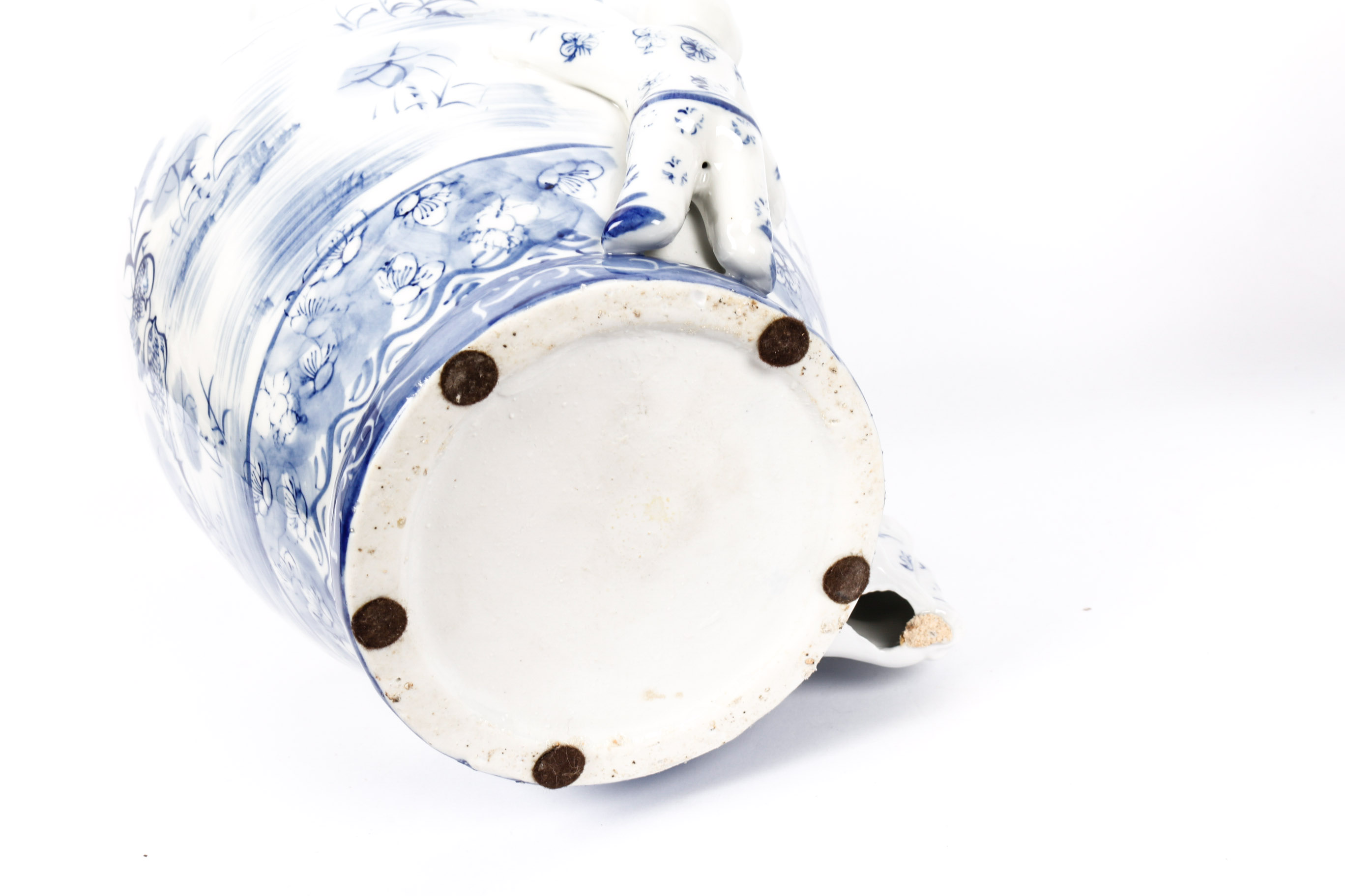 Pair of Chinese Blue and White Vases