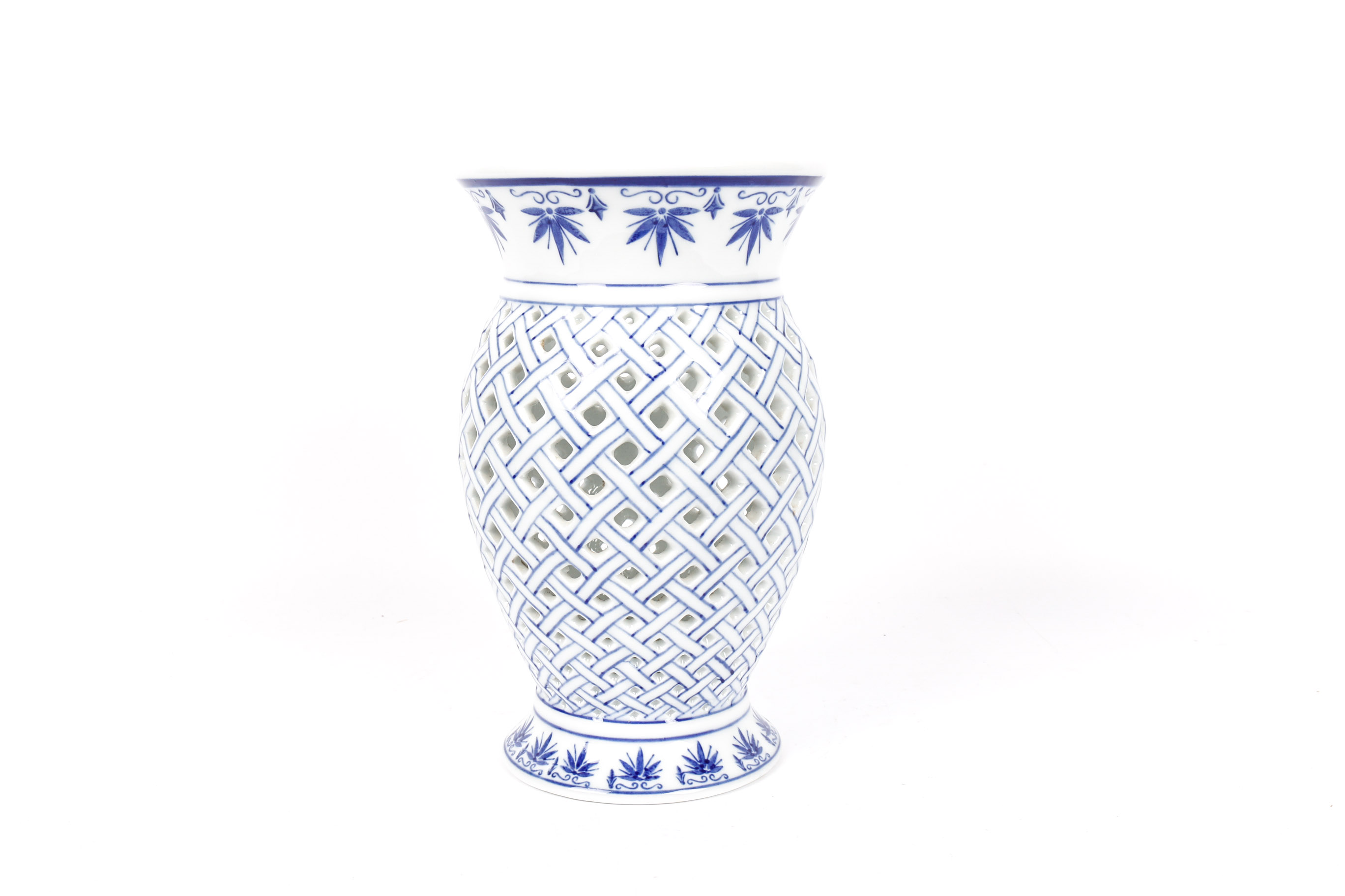 Pair of Chinese Blue and White Vases