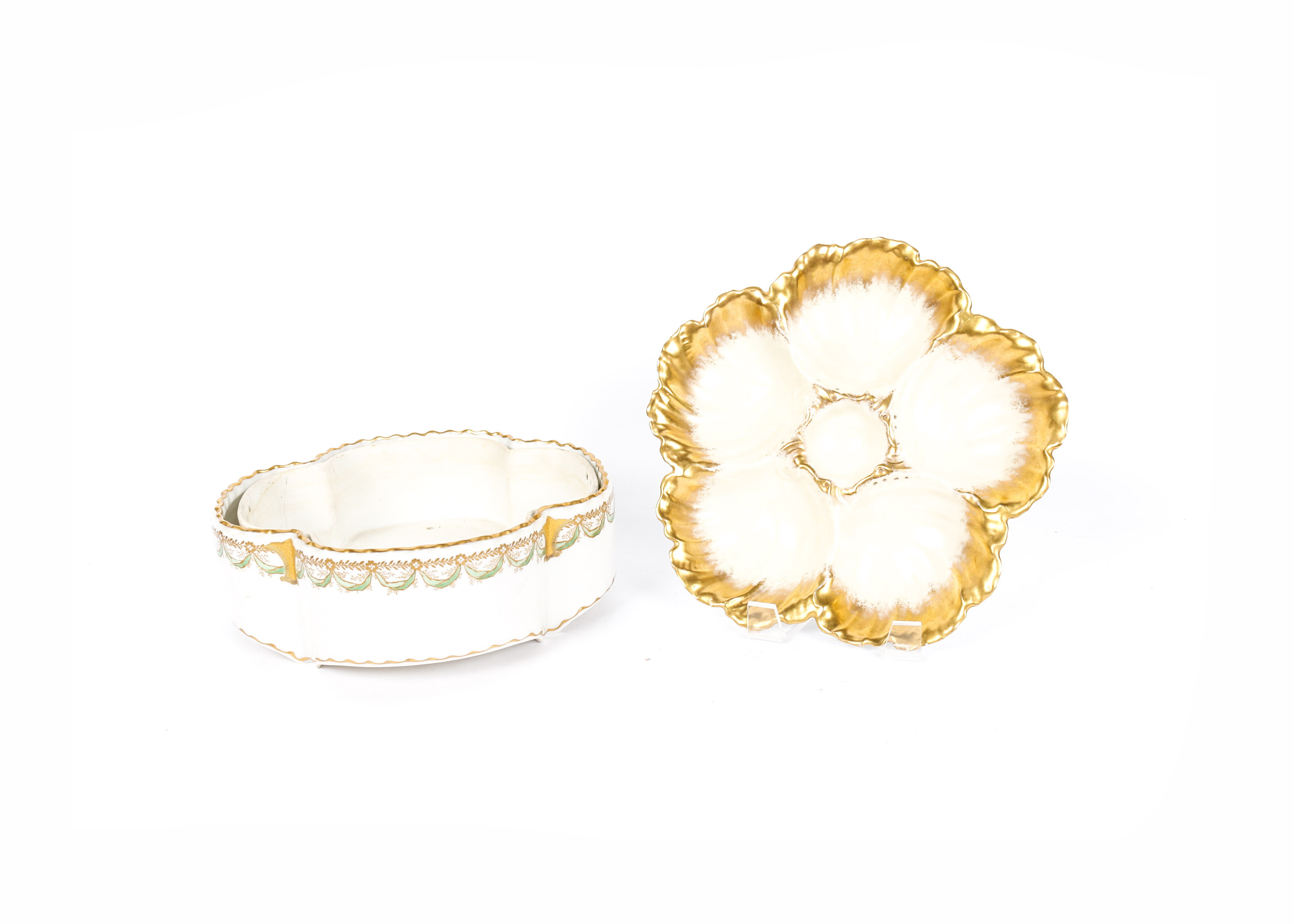 Pair of Limoges Dishes