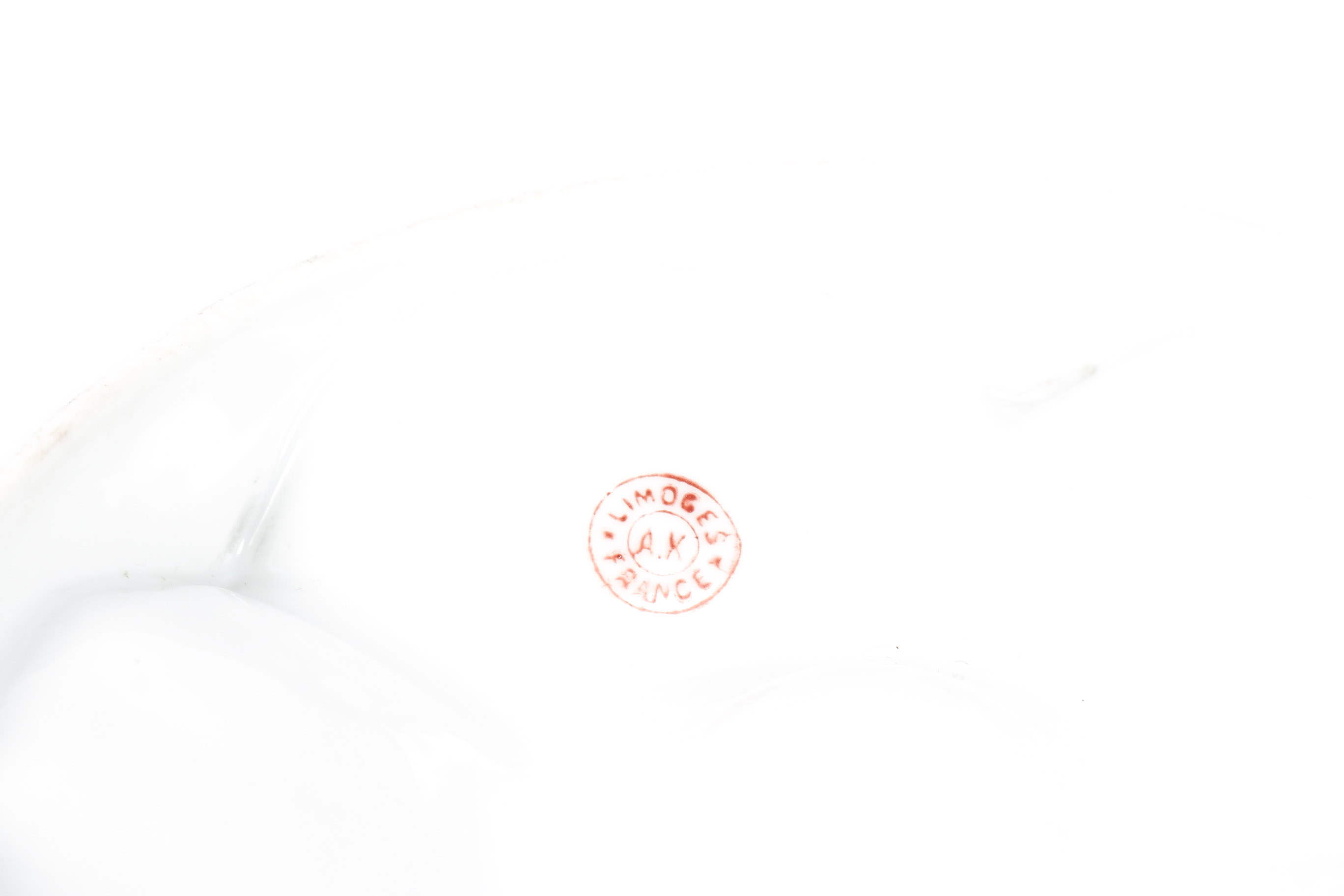 Pair of Limoges Dishes