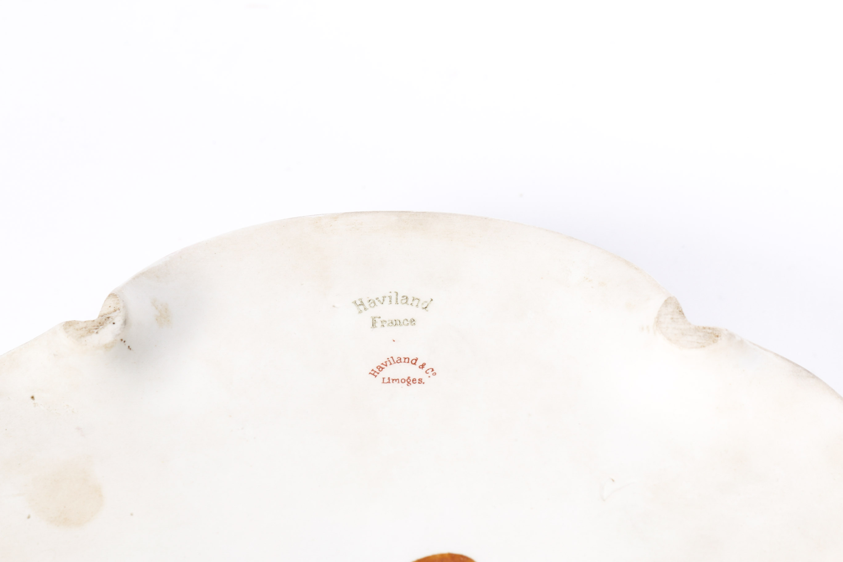 Pair of Limoges Dishes