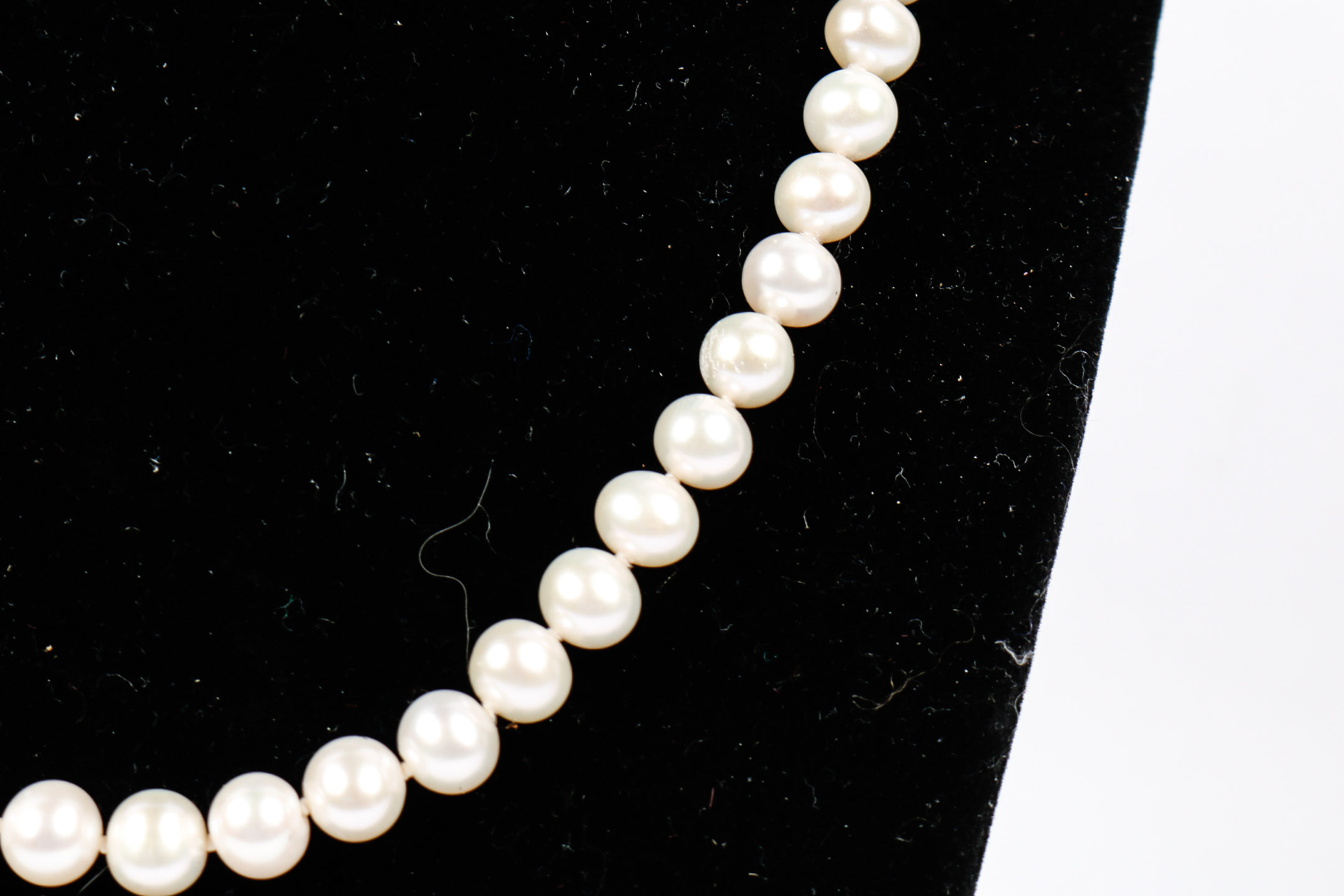 10K Yellow Gold Pearl Necklace