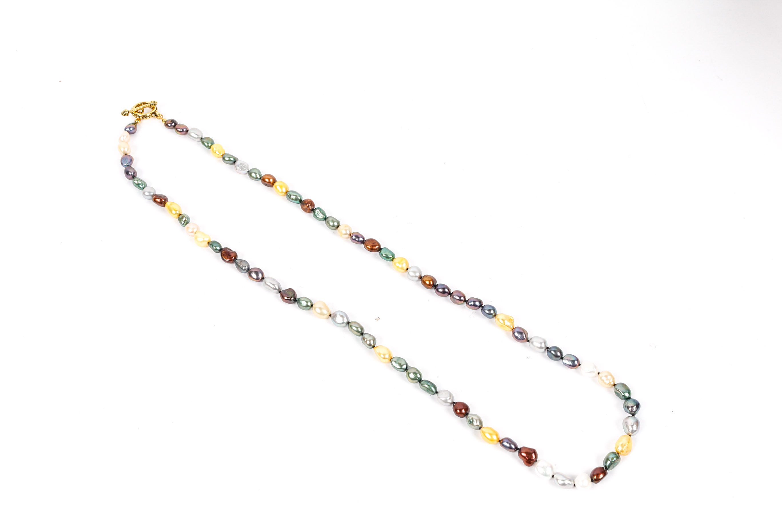 Dyed Freshwater Pearl Necklace