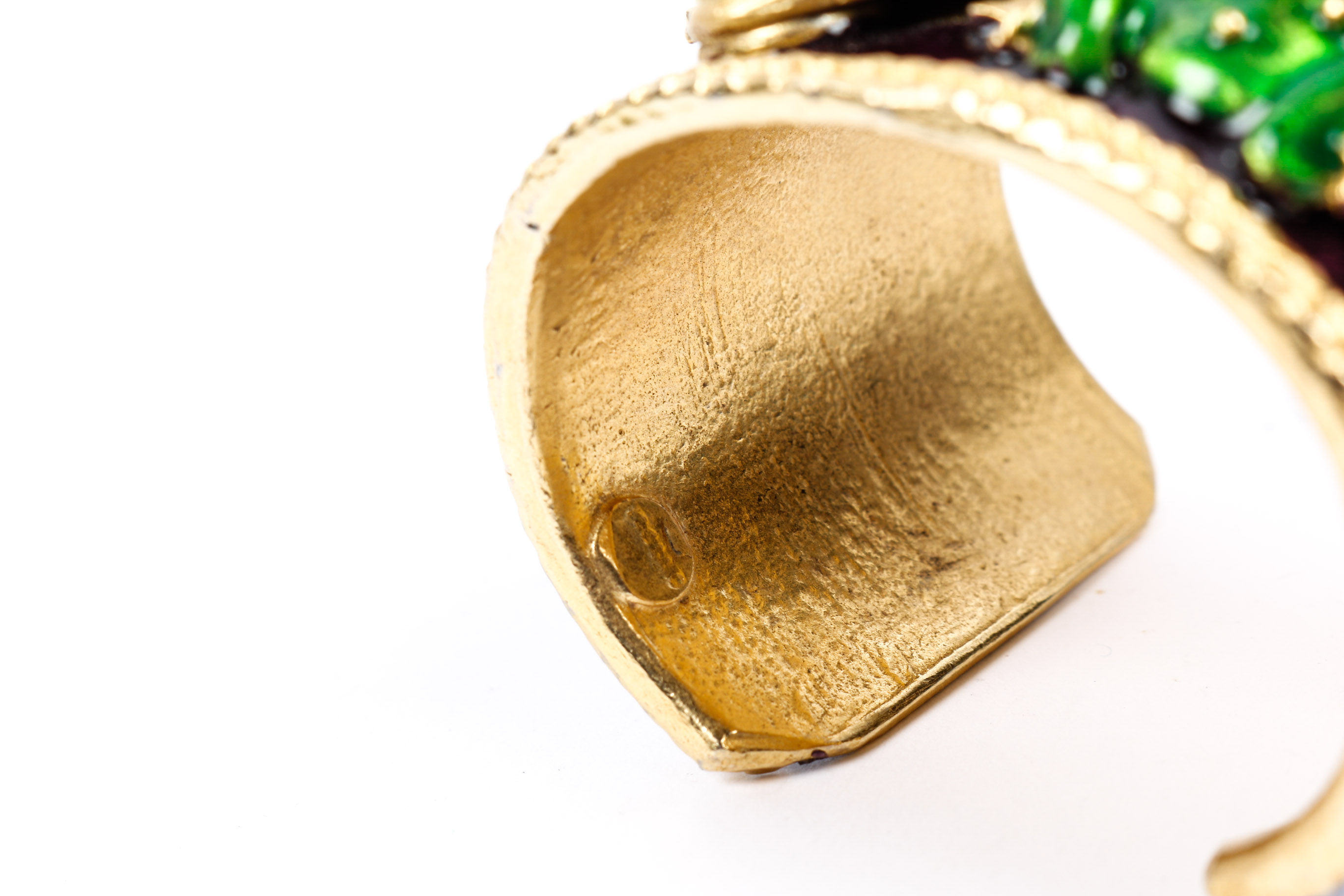 Gerard Yosca Frog Cuff Bracelet