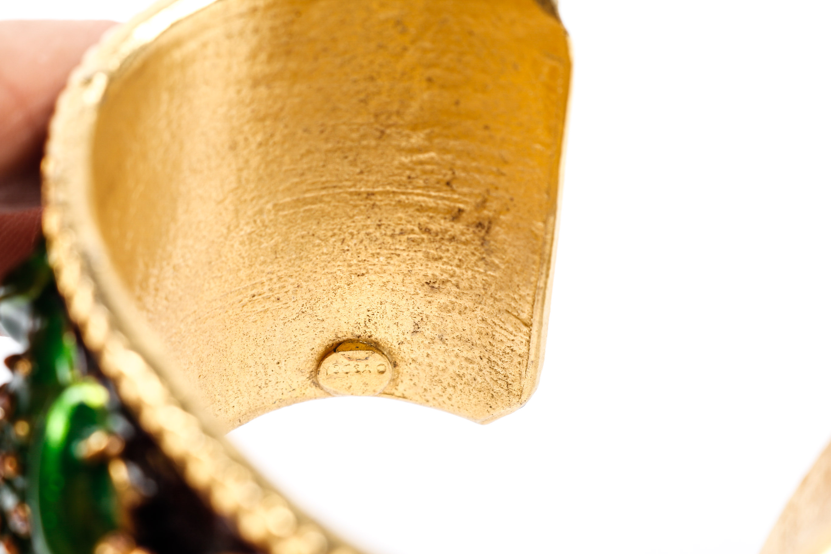 Gerard Yosca Frog Cuff Bracelet