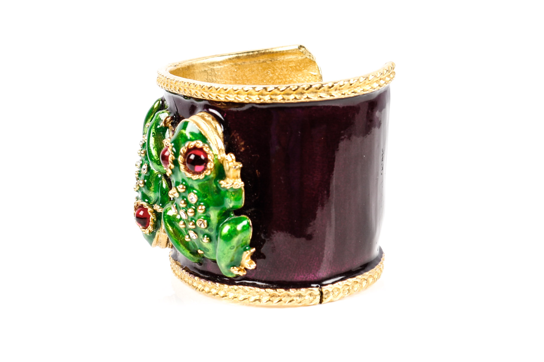 Gerard Yosca Frog Cuff Bracelet