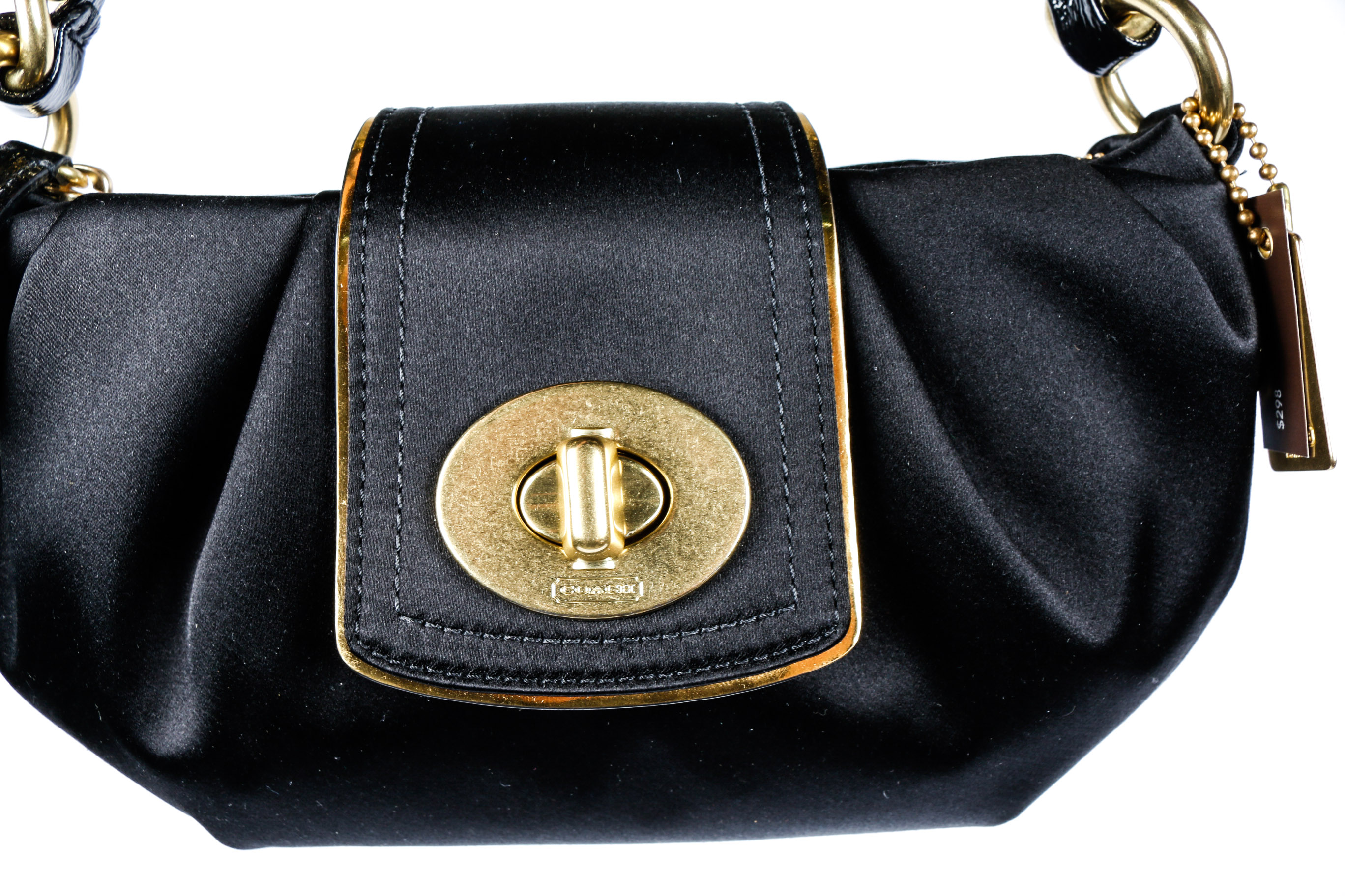 Coach Amanda Satin Pippa Handbag