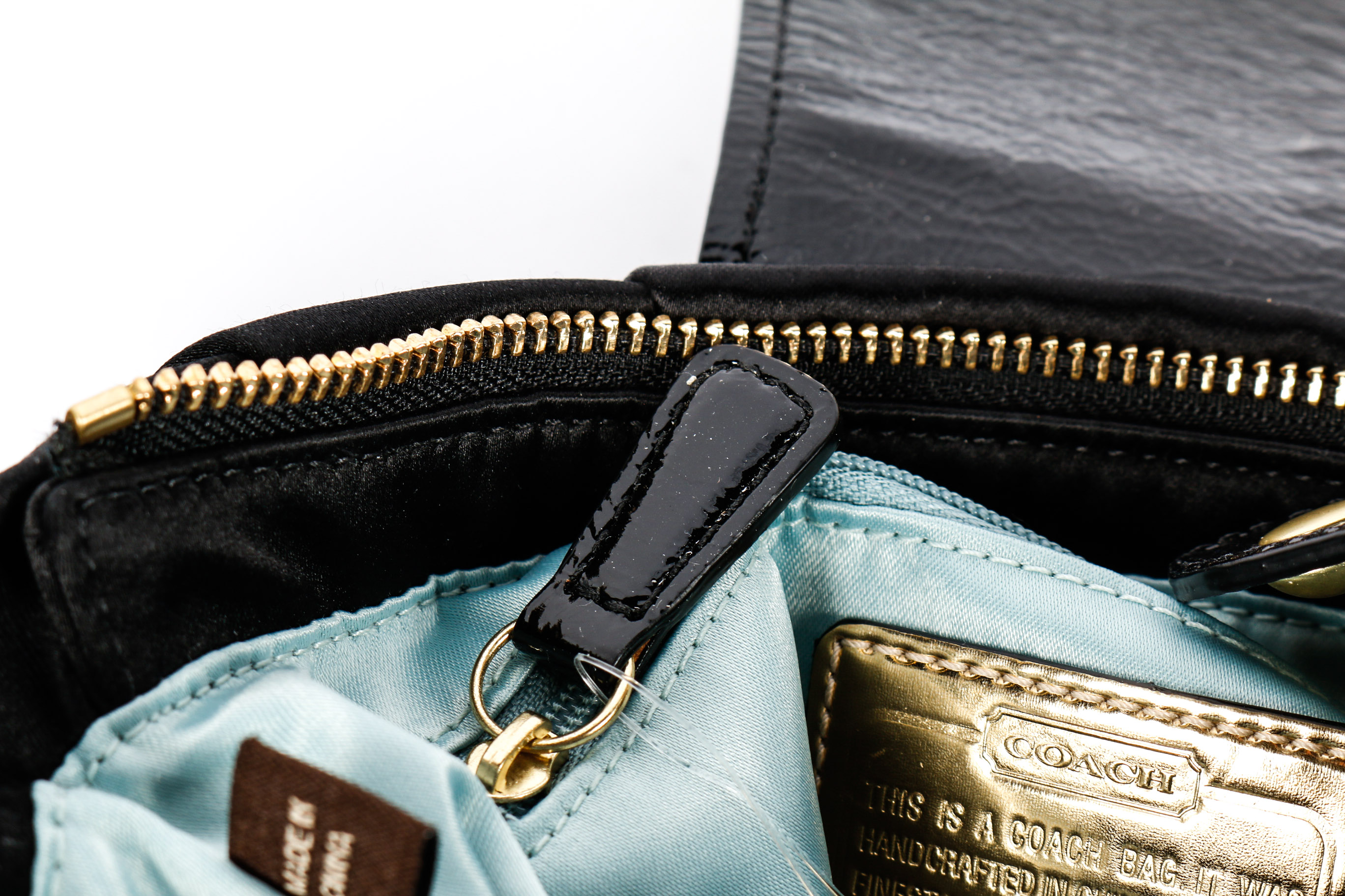 Coach Amanda Satin Pippa Handbag