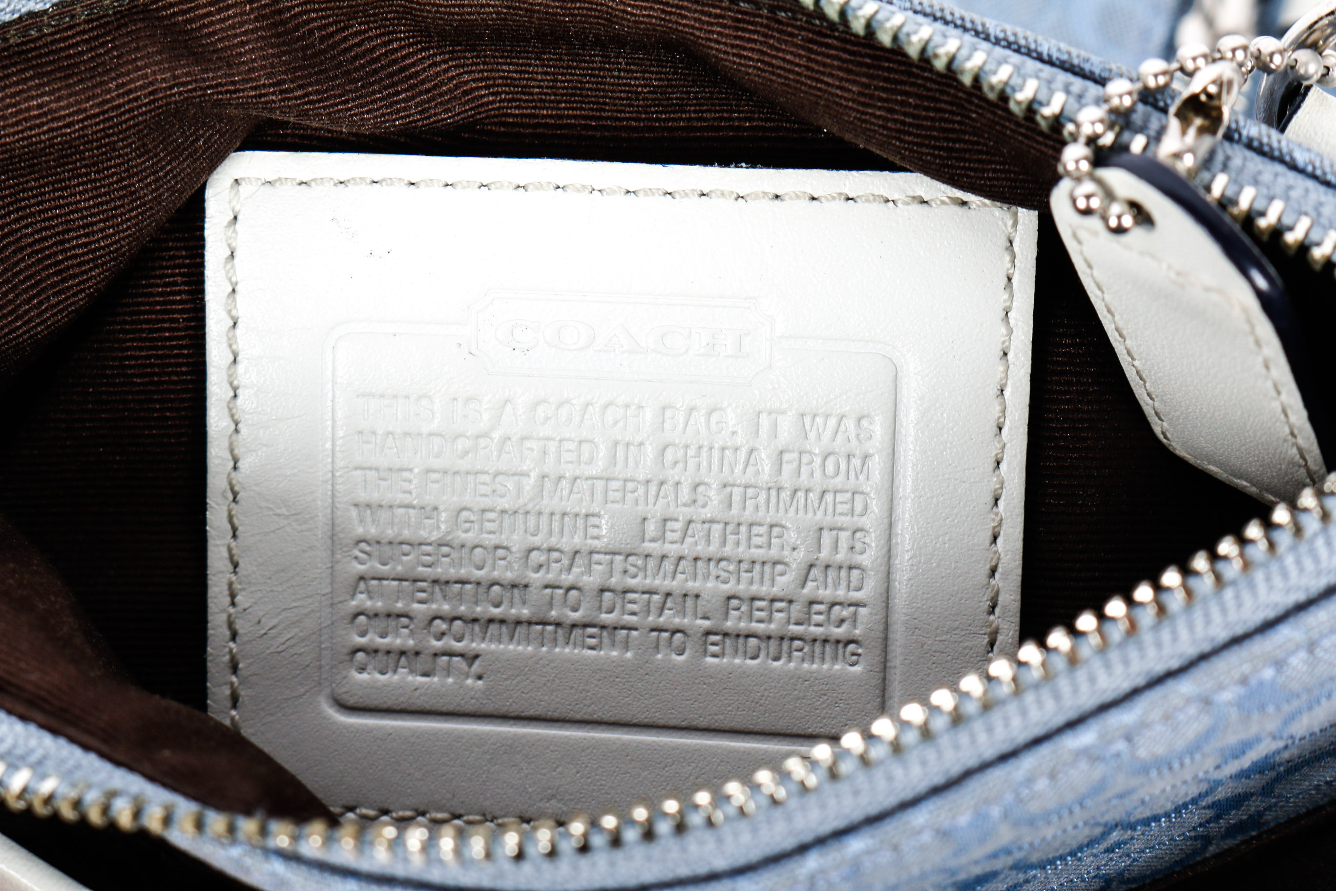 Coach Signature Jacquard Crossbody