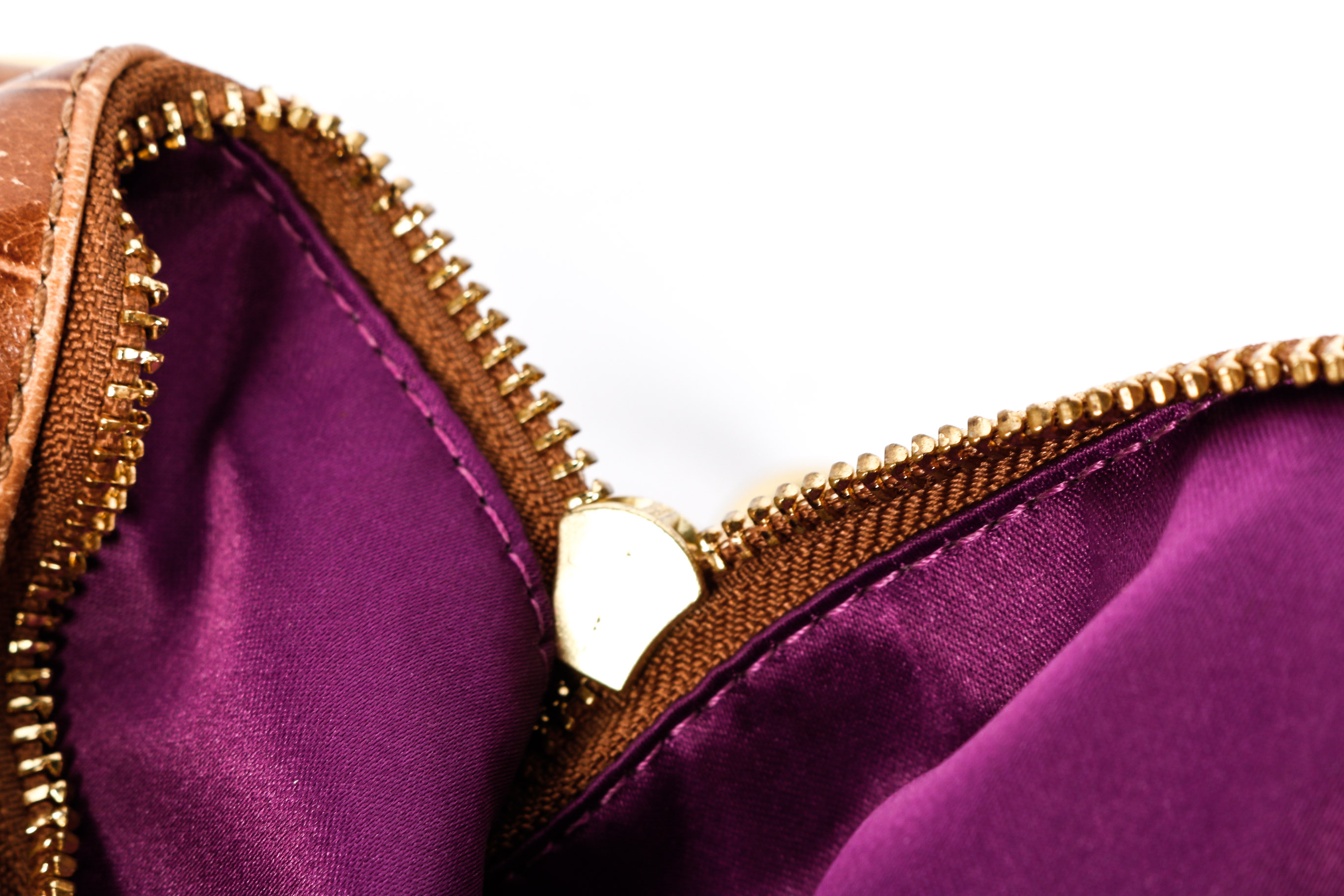 Coach Madison Exotic Embossed Leather Sophia Convertible Satchel