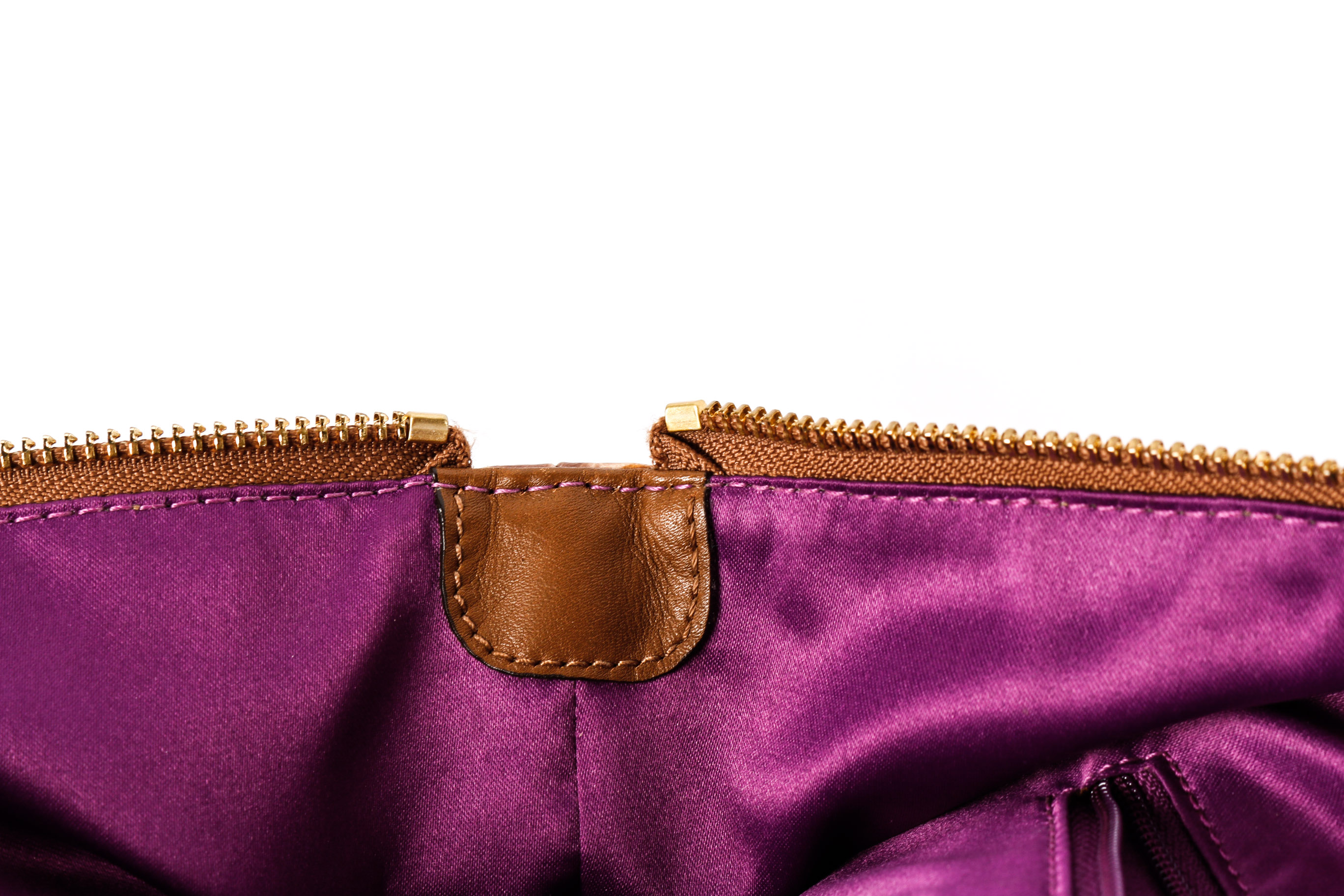 Coach Madison Exotic Embossed Leather Sophia Convertible Satchel