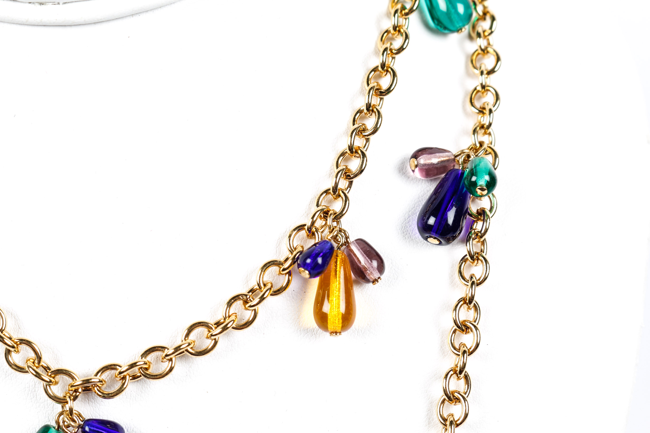 Gucci Glass Beaded Necklace
